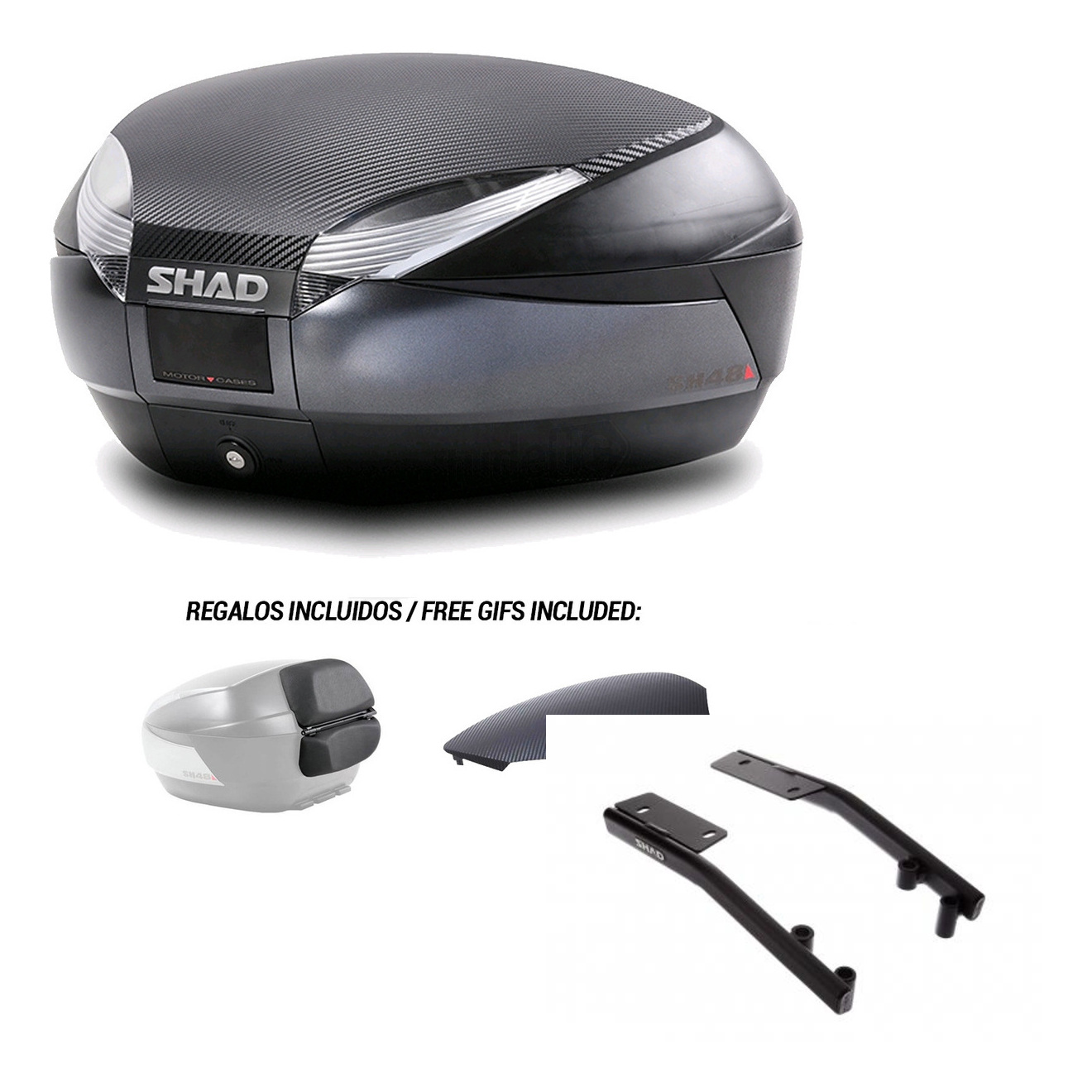 Baul Trasero + Herraje Montaje Sh48 KIT-181363