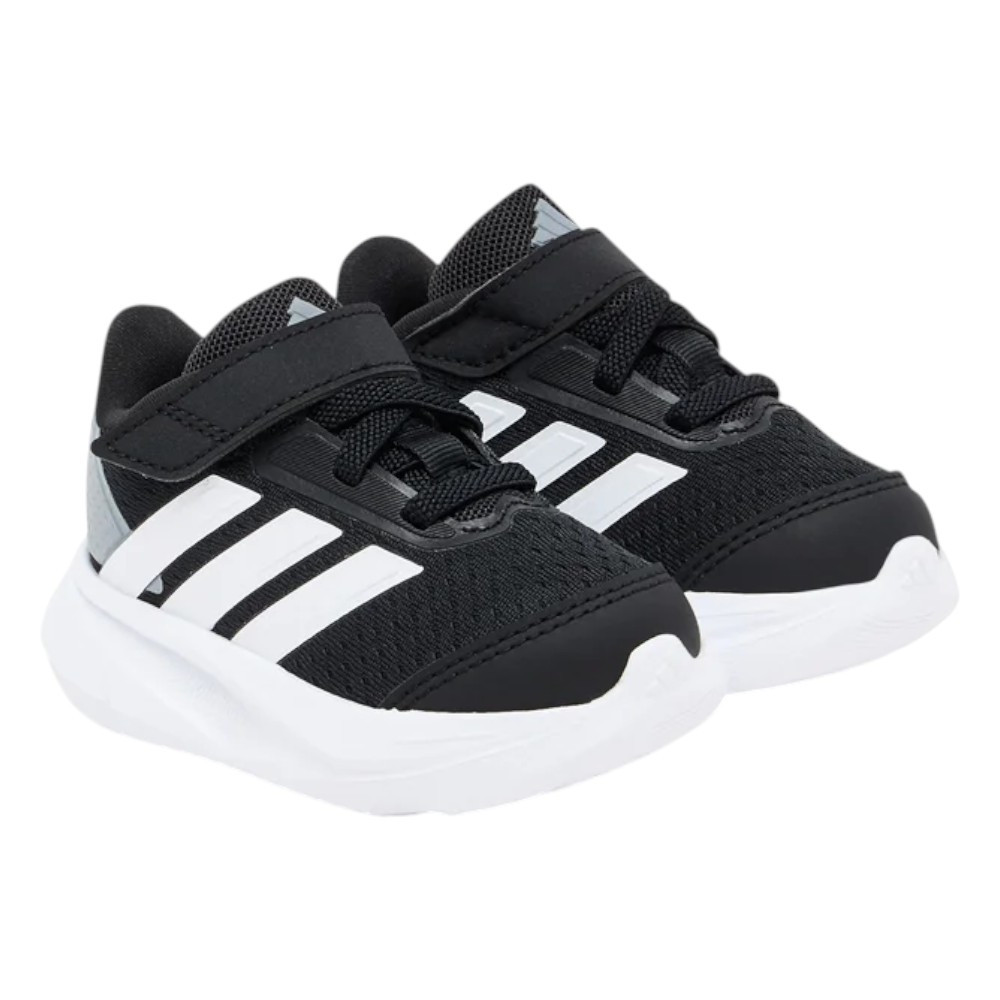 Zapatillas Adidas Duramo Sl2 El I Negro Blancas Ji1697 Running Niño Niña