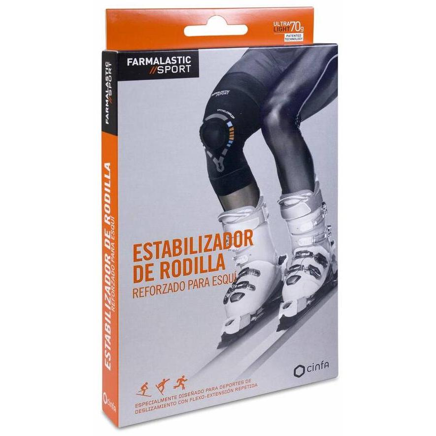Estabilizador De Rodilla Reforzado Para Esqui Farmalastic Sport T- Xs