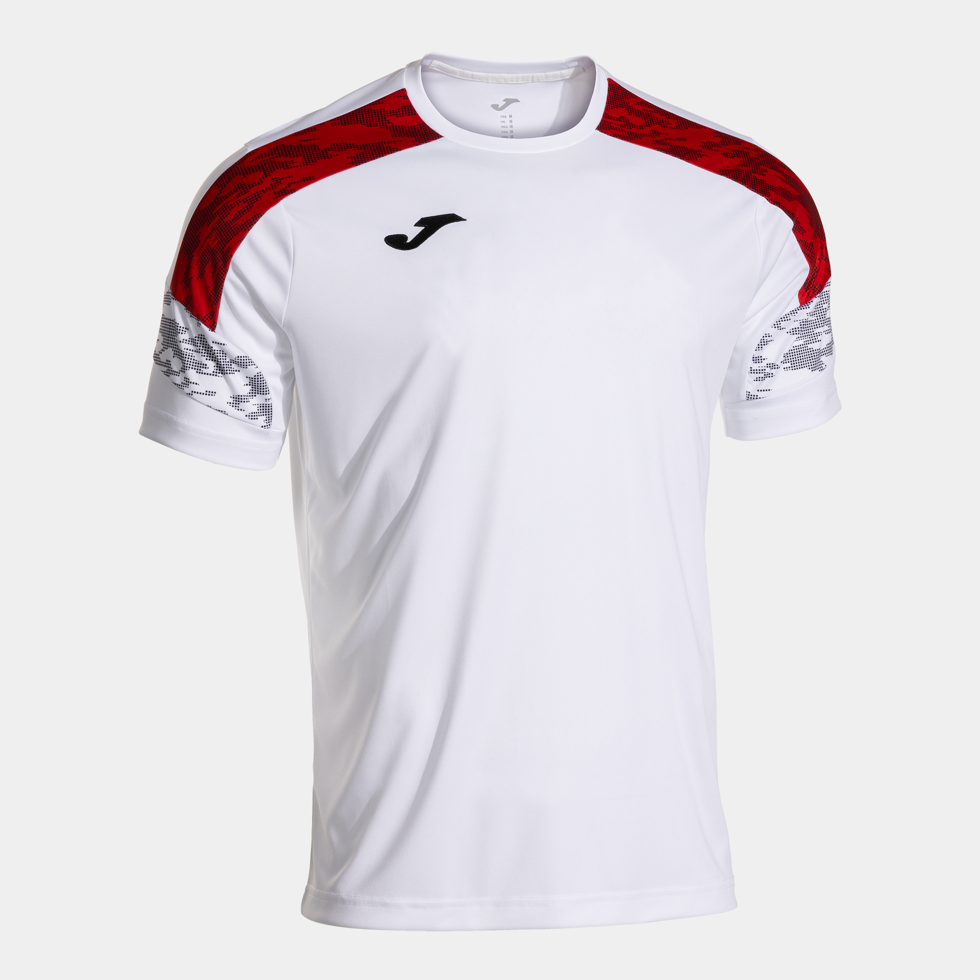 JOMA CAMISETA MANGA CORTA CHAMPIONSHIP VIII BLANCO ROJO Talla 4 (6XS) Niño Junior