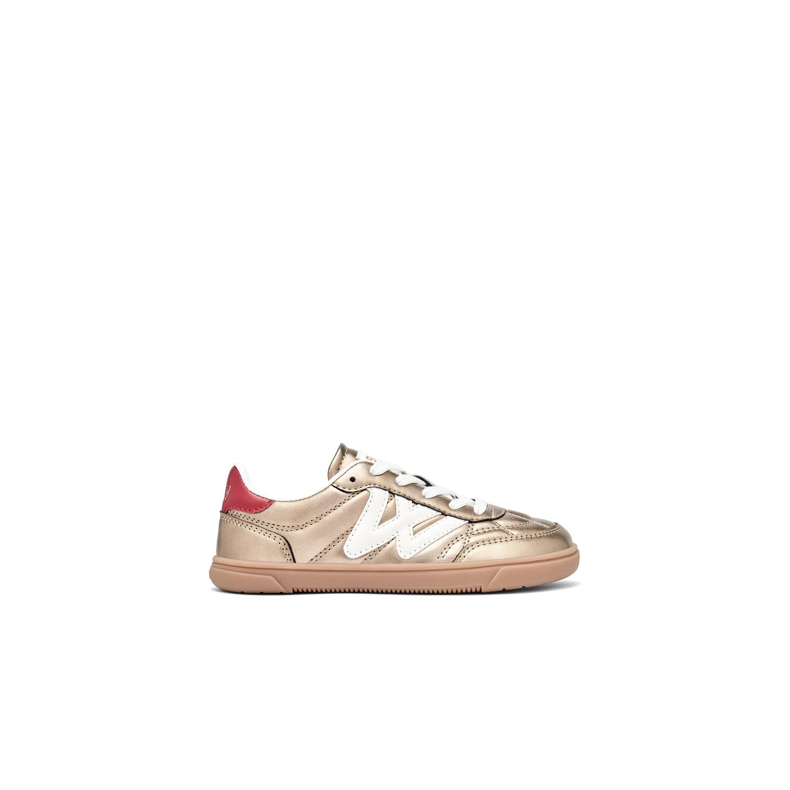 B&W Break&Walk - Zapatillas Deportivas Bronce Barefoot Goflex para Niña