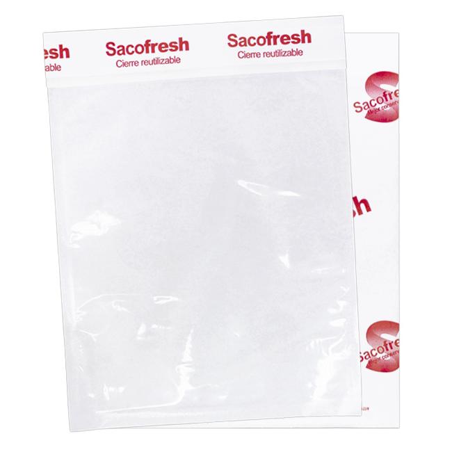 MONOUSO | Bolsa de Papel para Frescos Recerrable Carnicería 30x20cm (100 Uds)