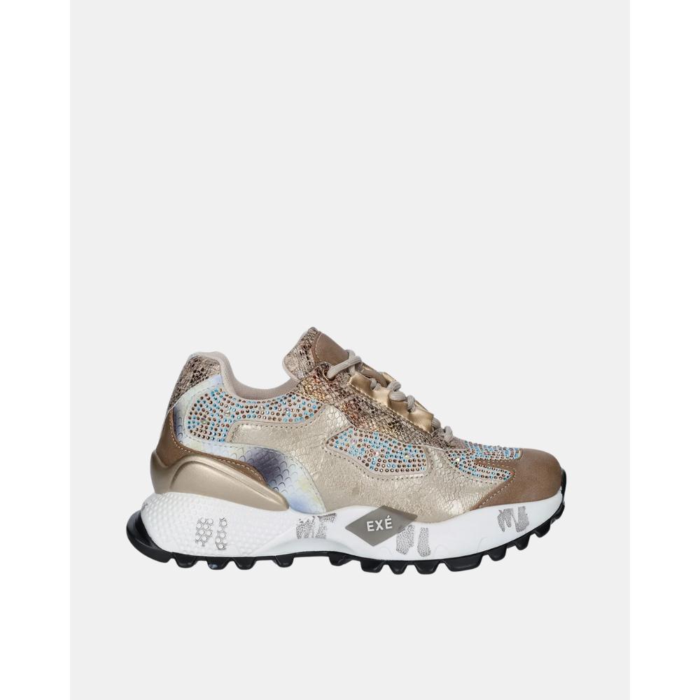 EXE D190608 22 Zapatillas Mujer Beige