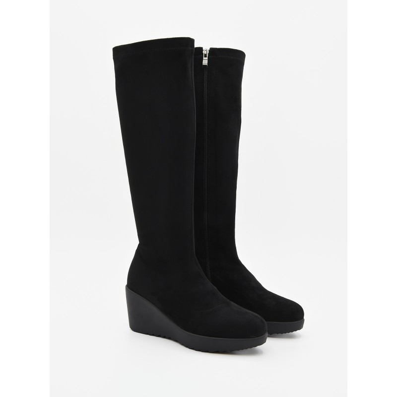 Bota De Cuña Para Mujer. Purapiel Bro2 104924