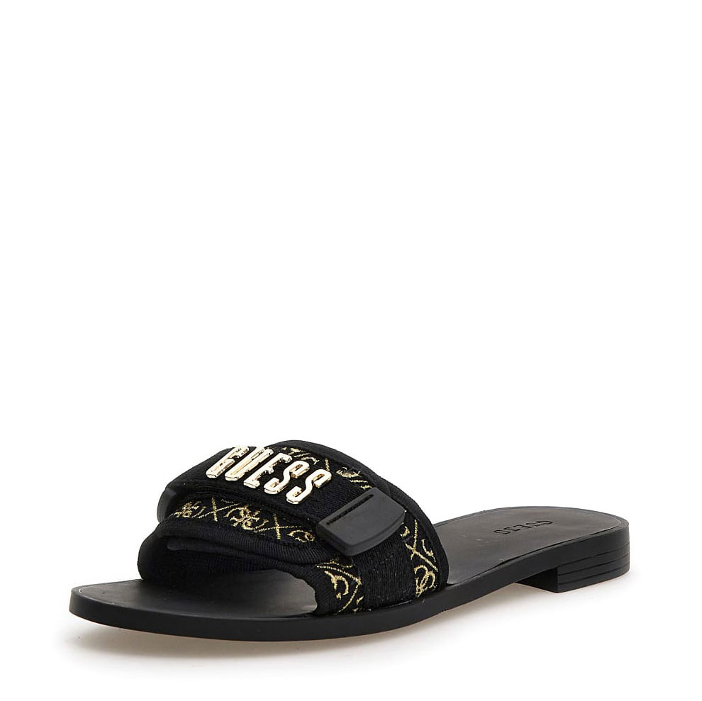 Guess Sandalias Elyze2 Negras FL6E2L FAL19-BLKPL , para Mujer