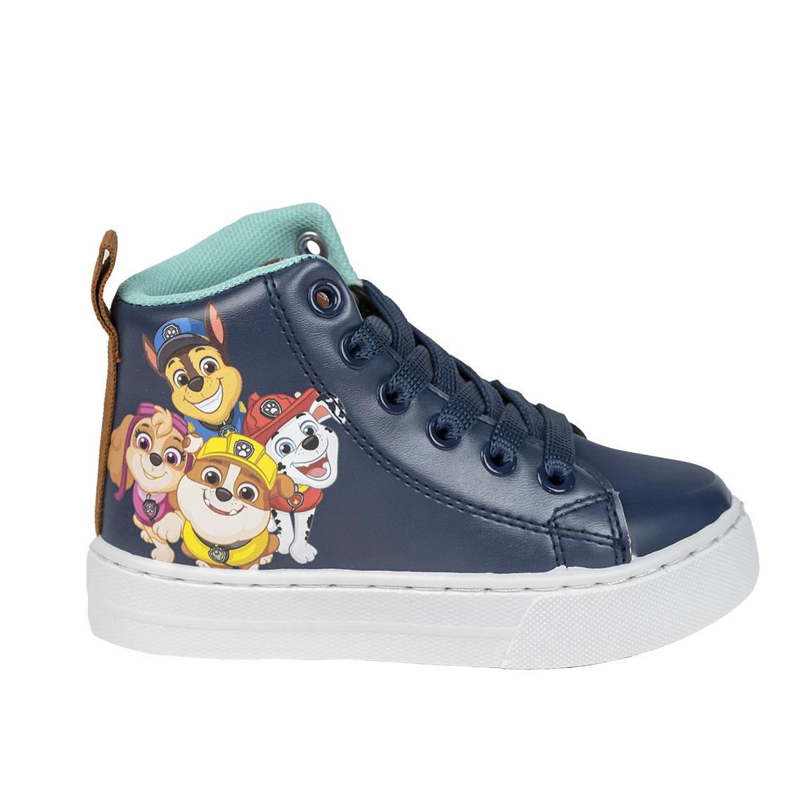 Patrulla Canina Cerdá Zapatillas Deportivas Bota Alta Azul Marino Niño