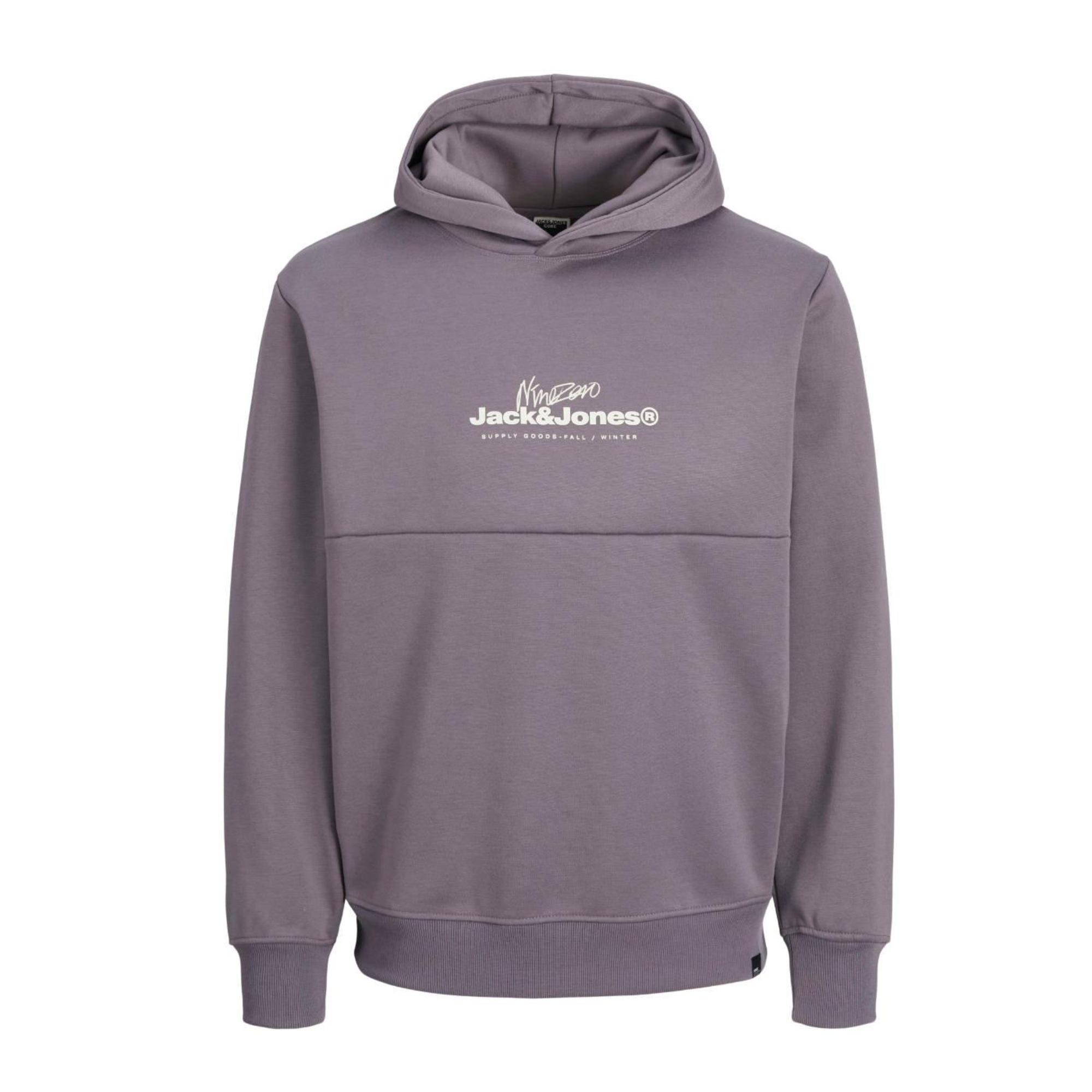 JACK&JONES 12266830 JCOCHARLIE PRINT SWEAT HOOD Hombre Sudadera Jersey Cuello Capucha 29525
