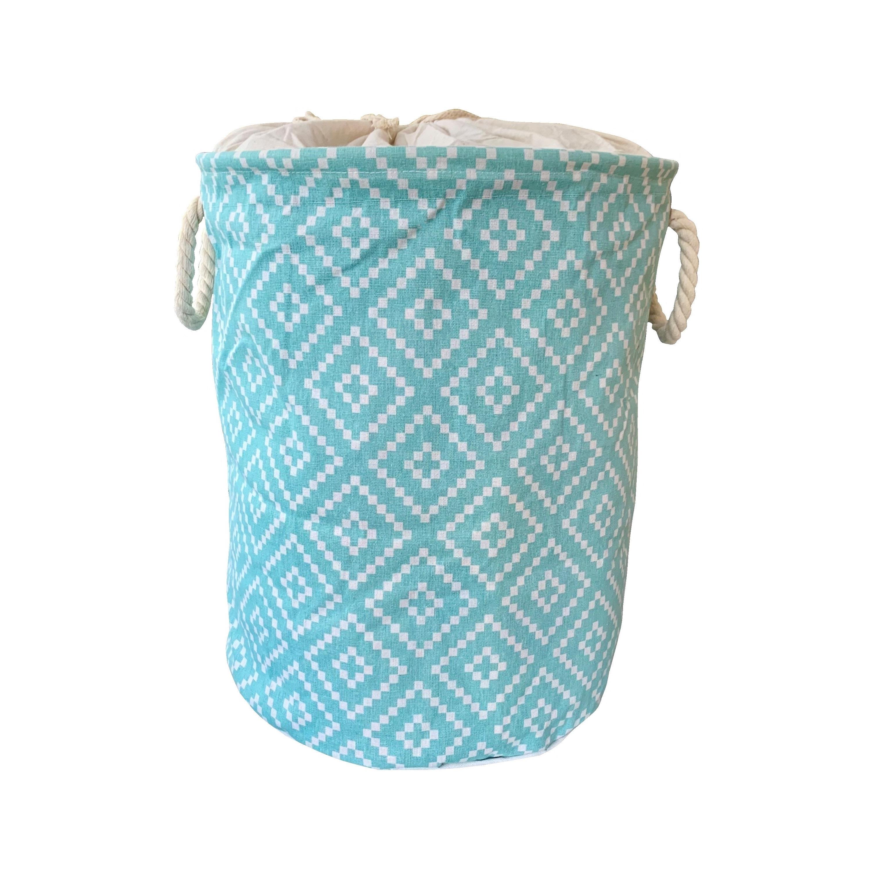 CESTO PARA ROPA SUCIA AMIKO MODELO FIST CON MEDIDA 49X38X38 CMS.
