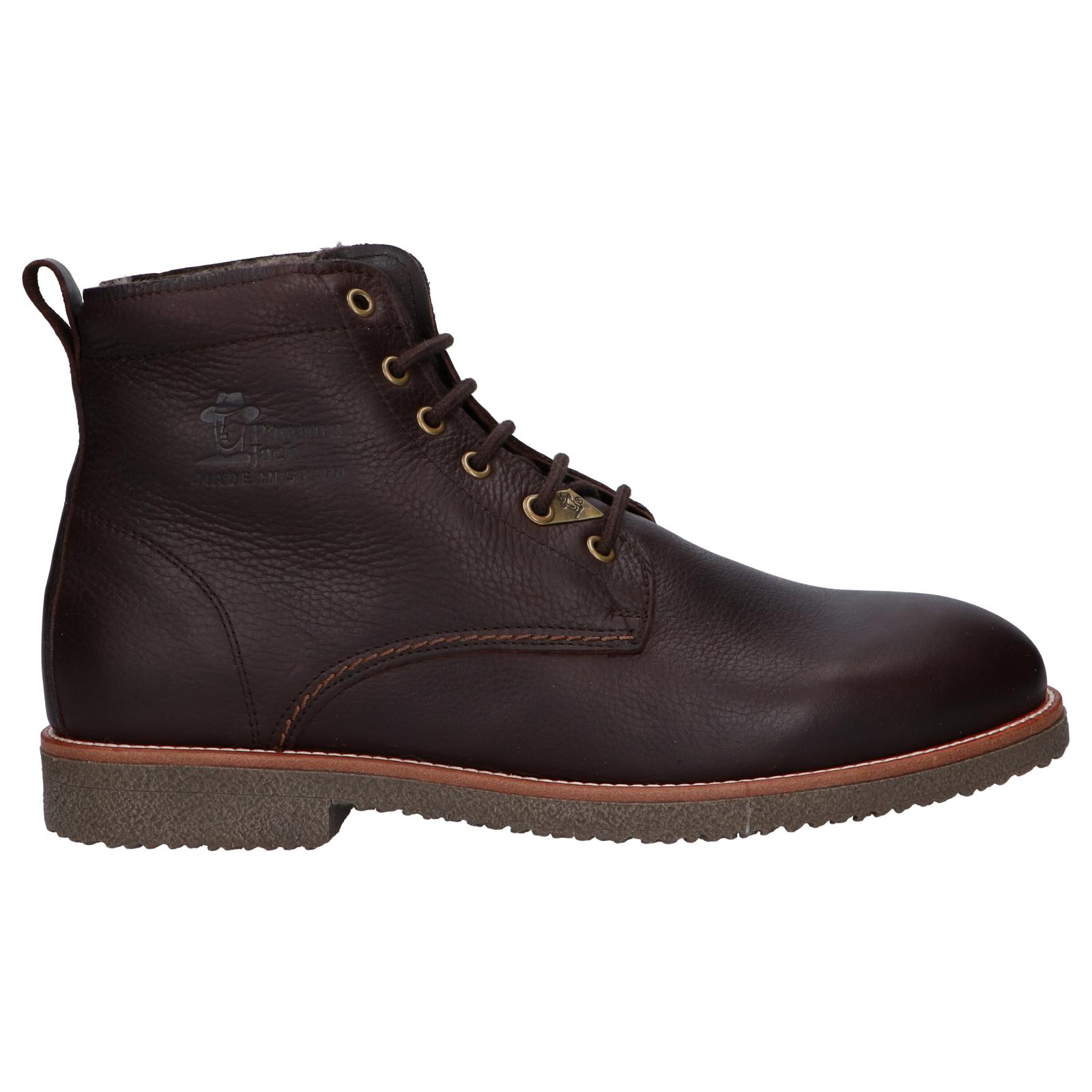Panama jack glasgow igloo c1 napa grass brown men's ankle boots - brown