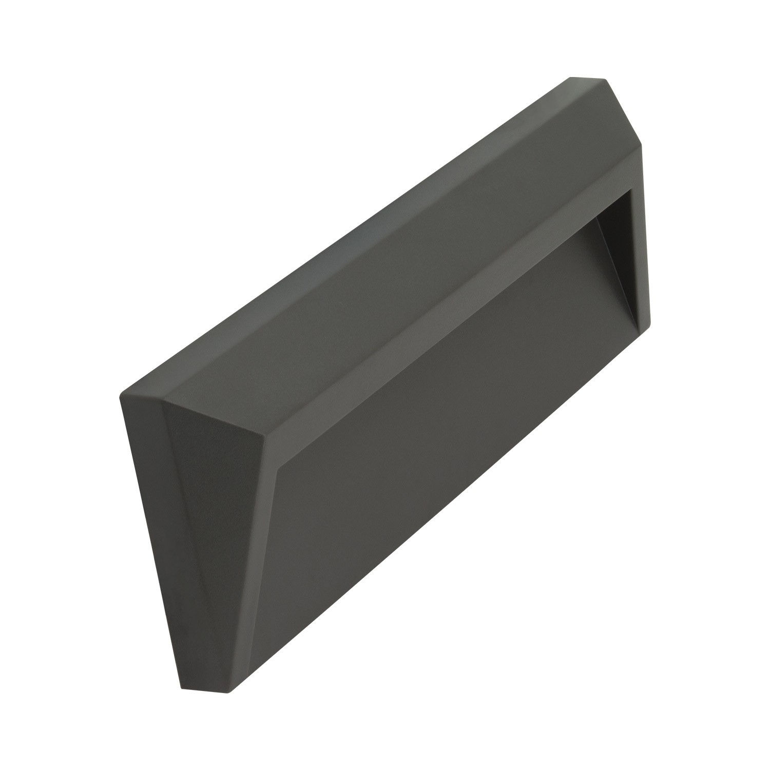 Ledkia Baliza Exterior LED 2W Superficie Pared Antracita Chester 3000K Blanco Cálido