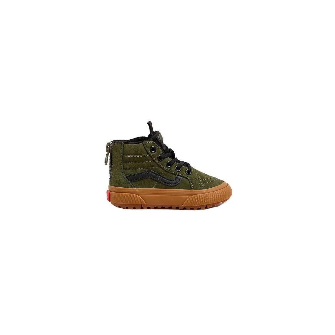 Zapatilla Baby Vans Mte Sk8-Hi Verde Caramelo
