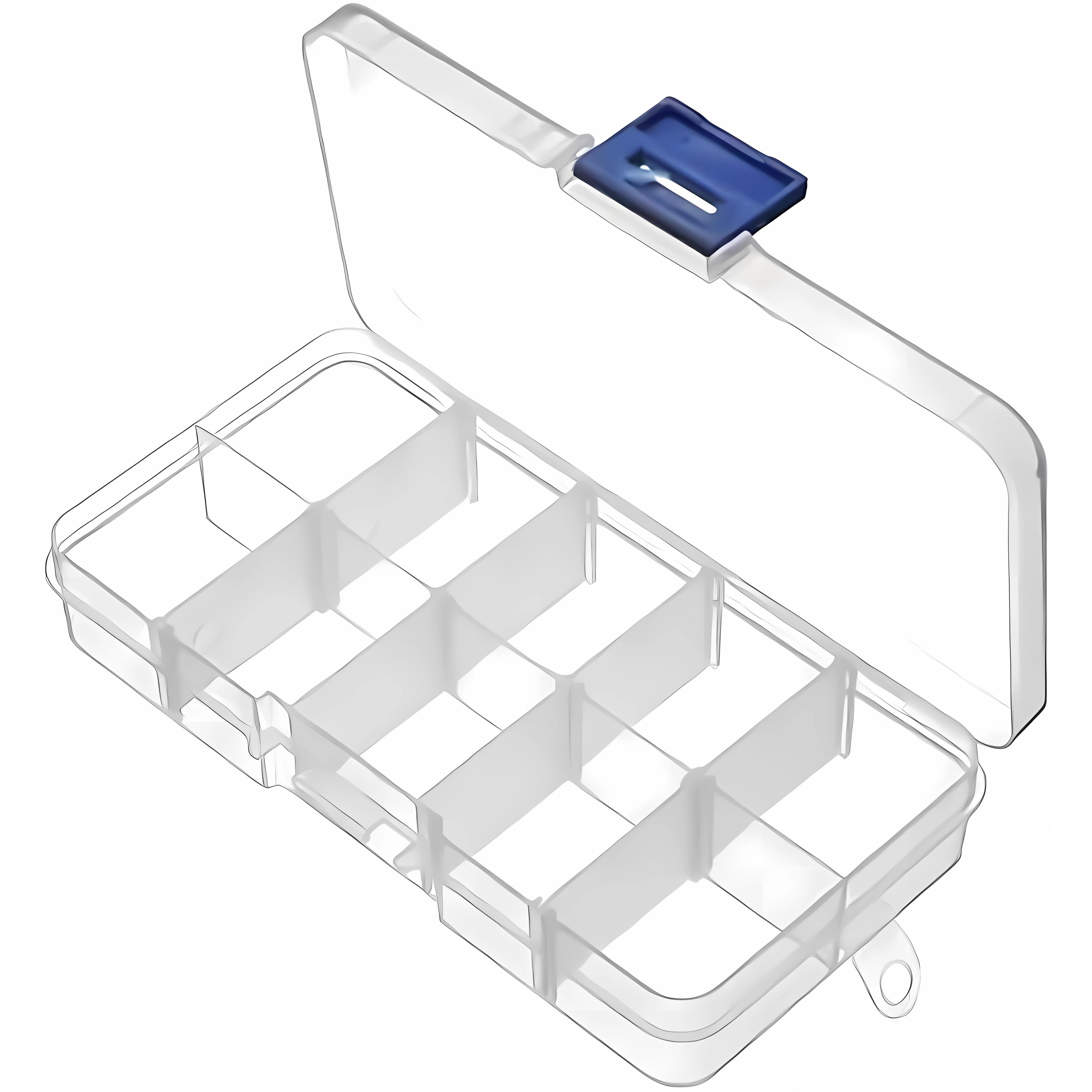 Caja Organizador Ajustable Euroxanty | Plástico Resistente | Varios Compartimientos | Almacenaje de Accesorios