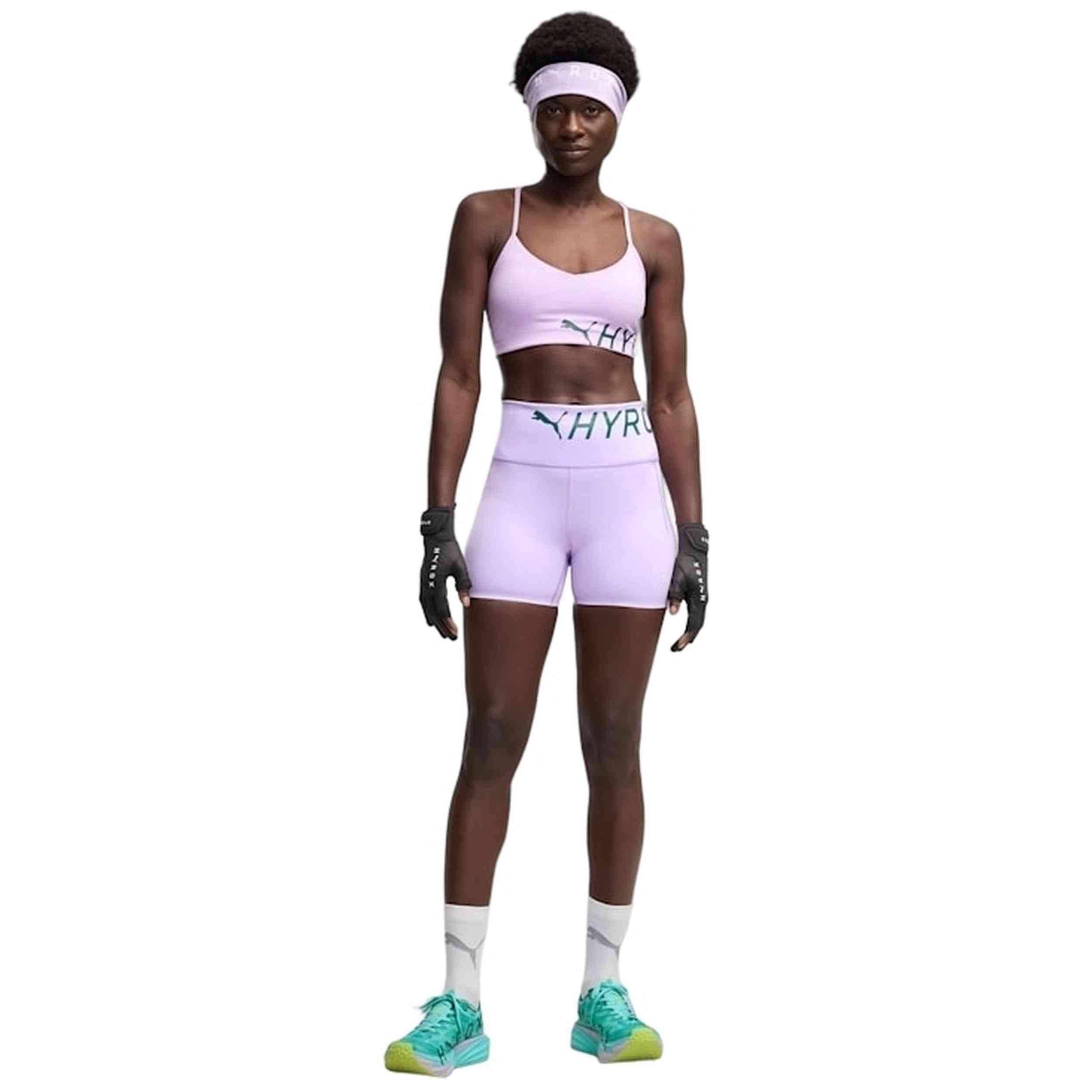 Puma Hyrox - Malva - Mallas Cortas Mujer