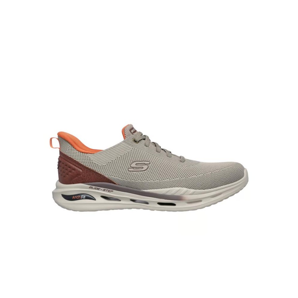 Sneakers Skechers Arch Fit Orvan - Kincade Hombre Taupe