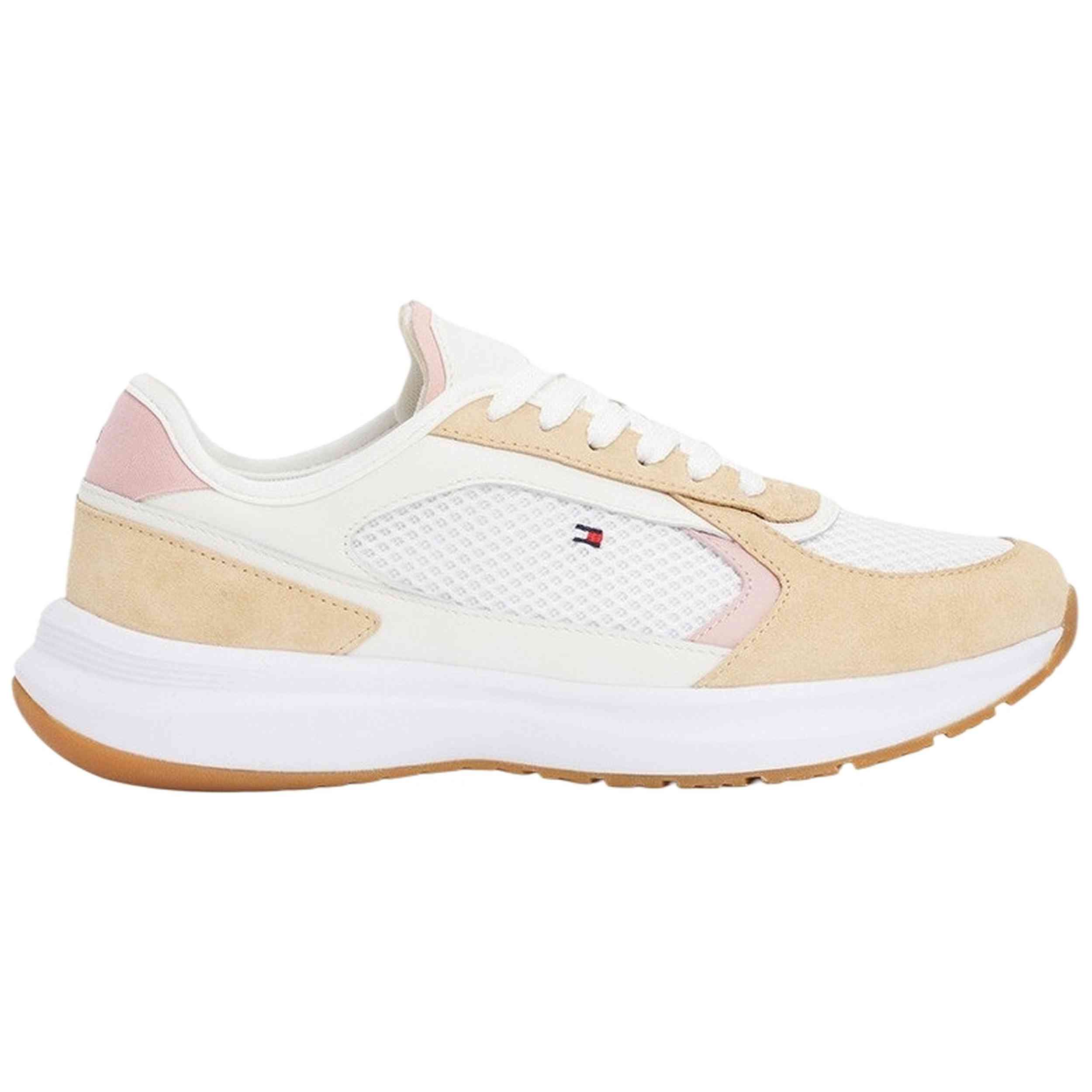 Zapatillas Tommy Hilfiger modelo FW0FW08644 para Mujer en color Beige