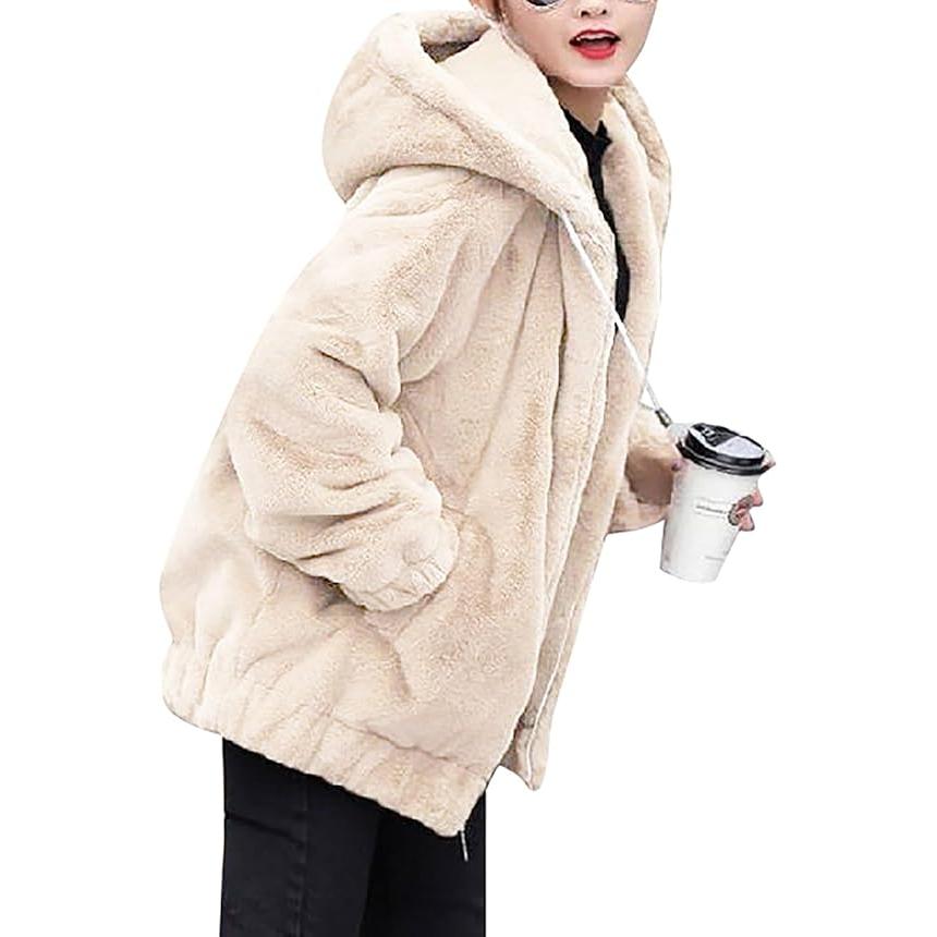 TK Abrigos De Mujer Bolsillos De Invierno Confort Vintage Forro Polar Suéter Navideño Elegante Y Cómoda Sudadera para Mujer Chaqueta Forro Polar para Mujer jersey polar mujer t ropa mujer invierno elegante