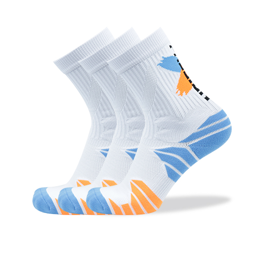 TK 3Pares De Calcetines Deportivos Profesionales Para Hombres Y Mujeres Altura De Pierna Alta Material COTON Para Ciclismo Fútbol Baloncesto Running Trekking