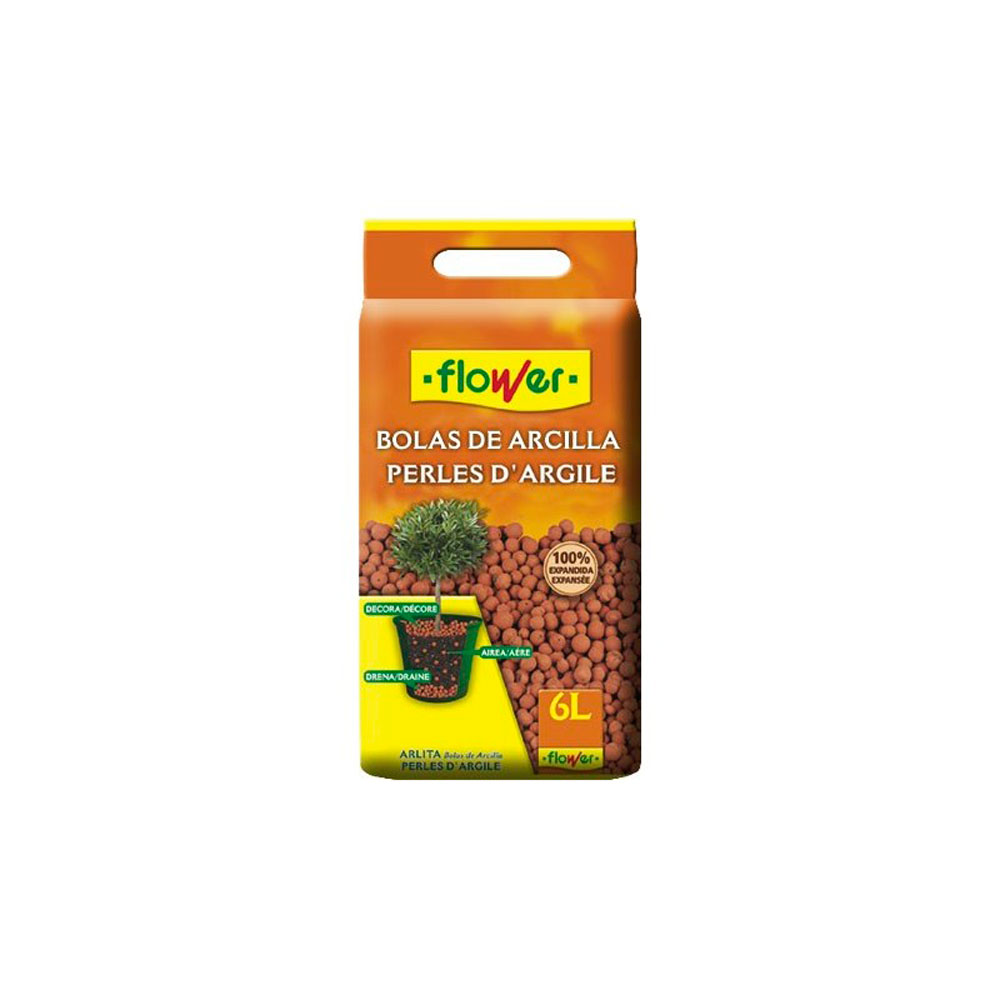 BOLAS ARCILLAS DECORATIVAS/DRENADORAS 6 L
