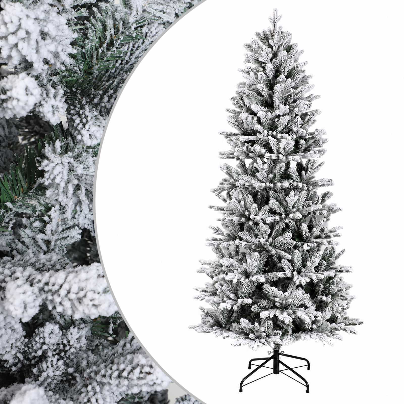 vidaXL Árbol de Navidad artificial Multitalla con ramas articuladas