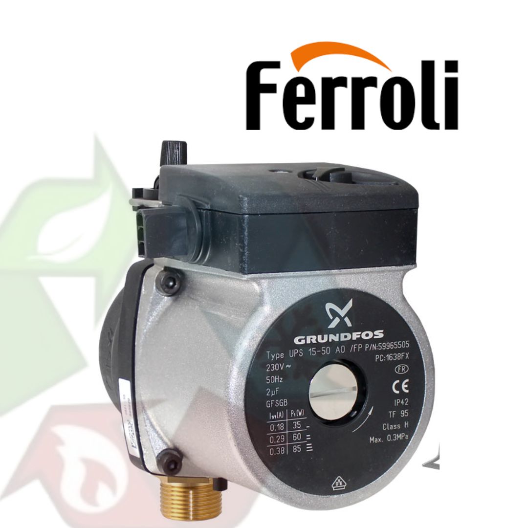 Bomba recirculadora Ferroli Domitop F30 E UPS15-50 AO/FP I39809770