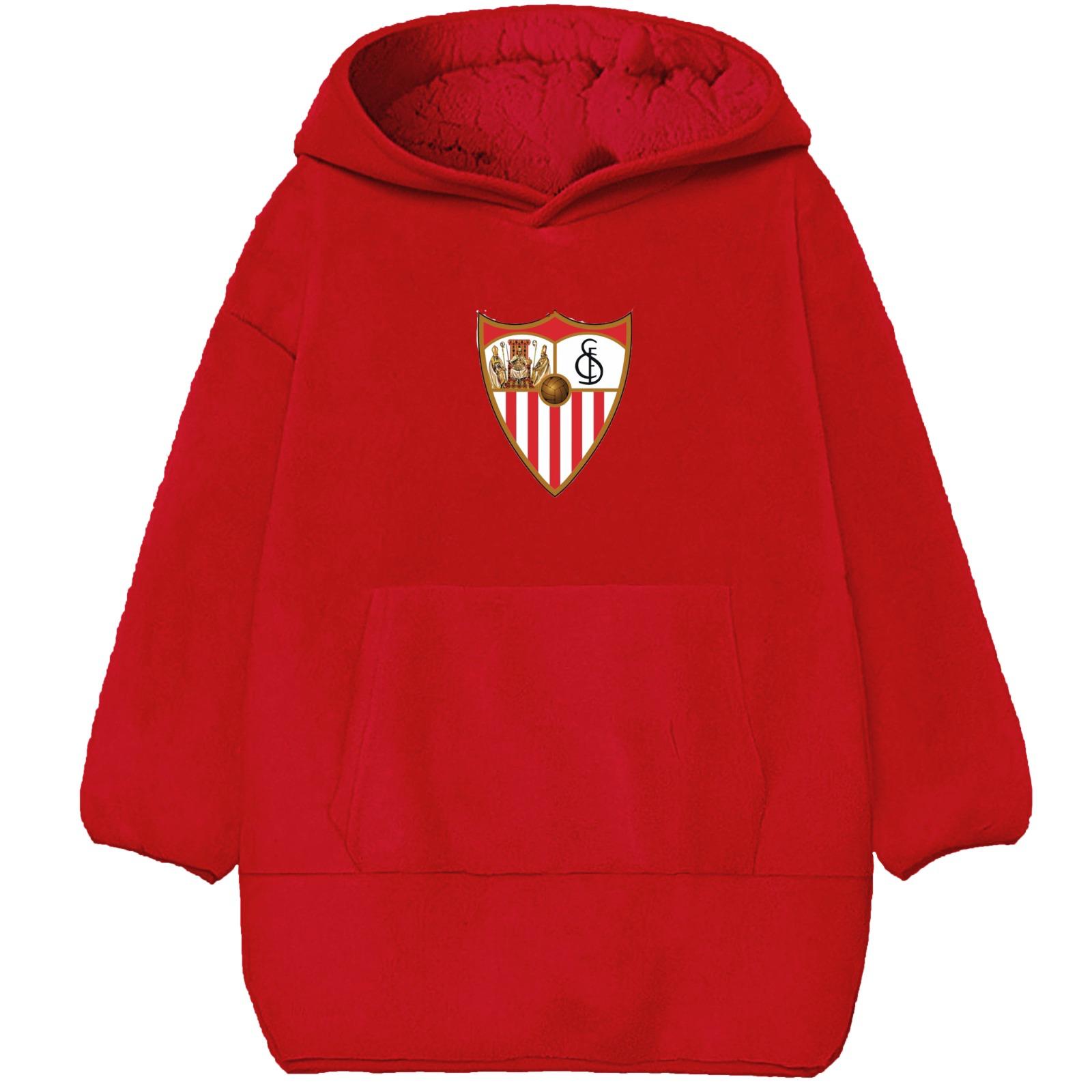 Sudadera Oversize Sevilla F.C. Adulto
