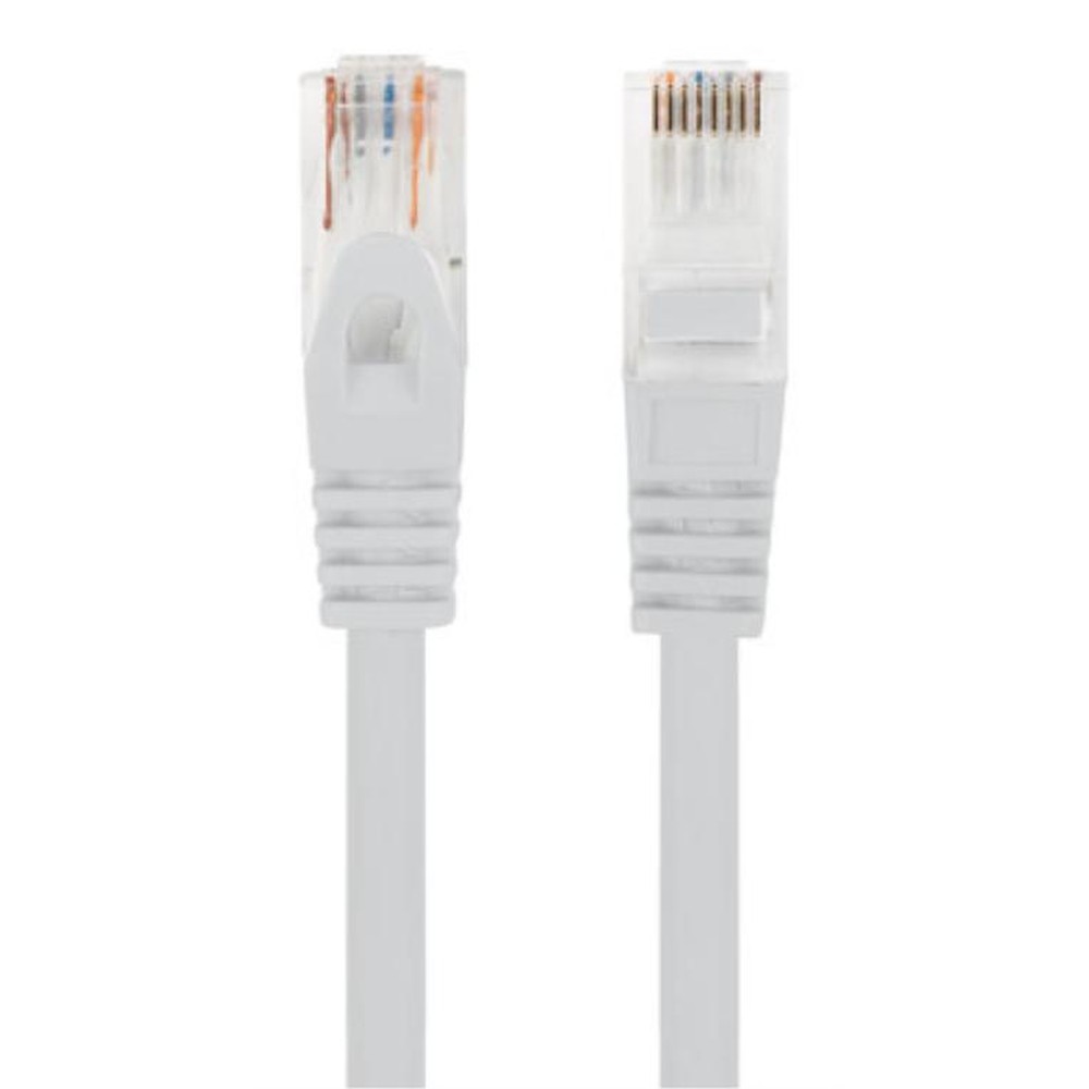 Lanberg - Cable de red PCU6-10CU-0200-S Cat6 U/UTP (UTP) de 2 m con conectores RJ-45, velocidad hasta 1250 Mbit/s, color gris, ideal para conexión estable en oficina y hogar
