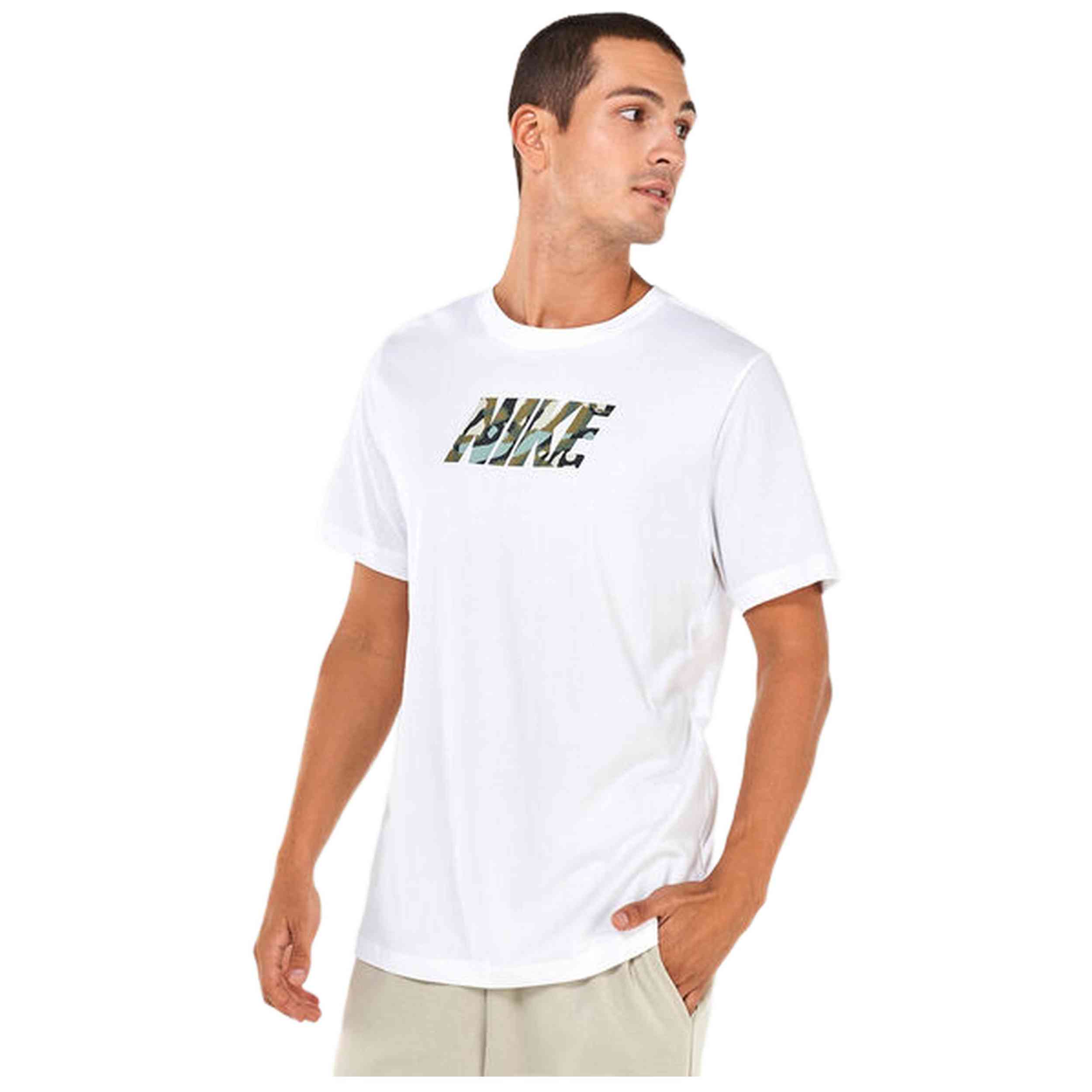 Camiseta De Manga Corta Nike para Hombre en color Blanco