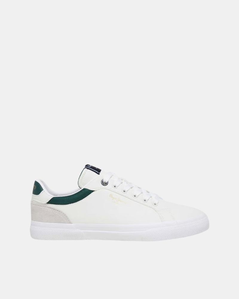 PEPE JEANS PMS30839 KENTON COURT M Zapatillas Bajas Hombre Blanco