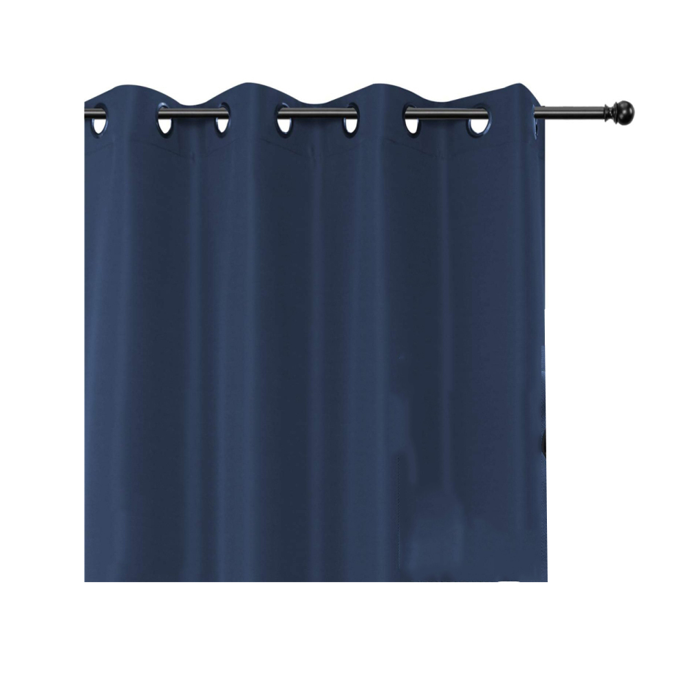 Cortinas de exterior para patio, impermeables, gruesas, con ojales de privacidad, luz del sol (paquete de 1 pieza)