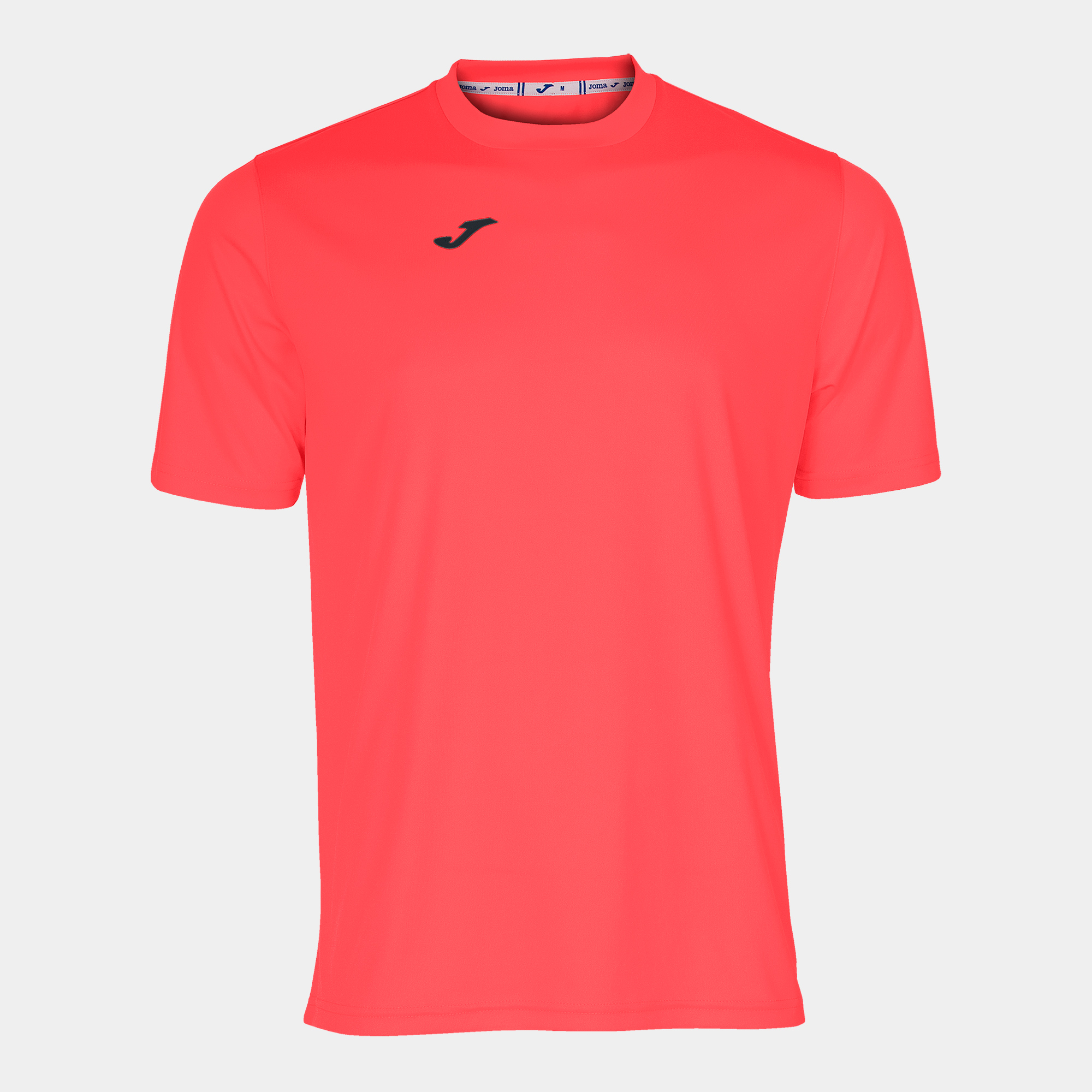 Camiseta M/C Hombre Joma Combi 100052 Coral Flúor 040 Transpirable