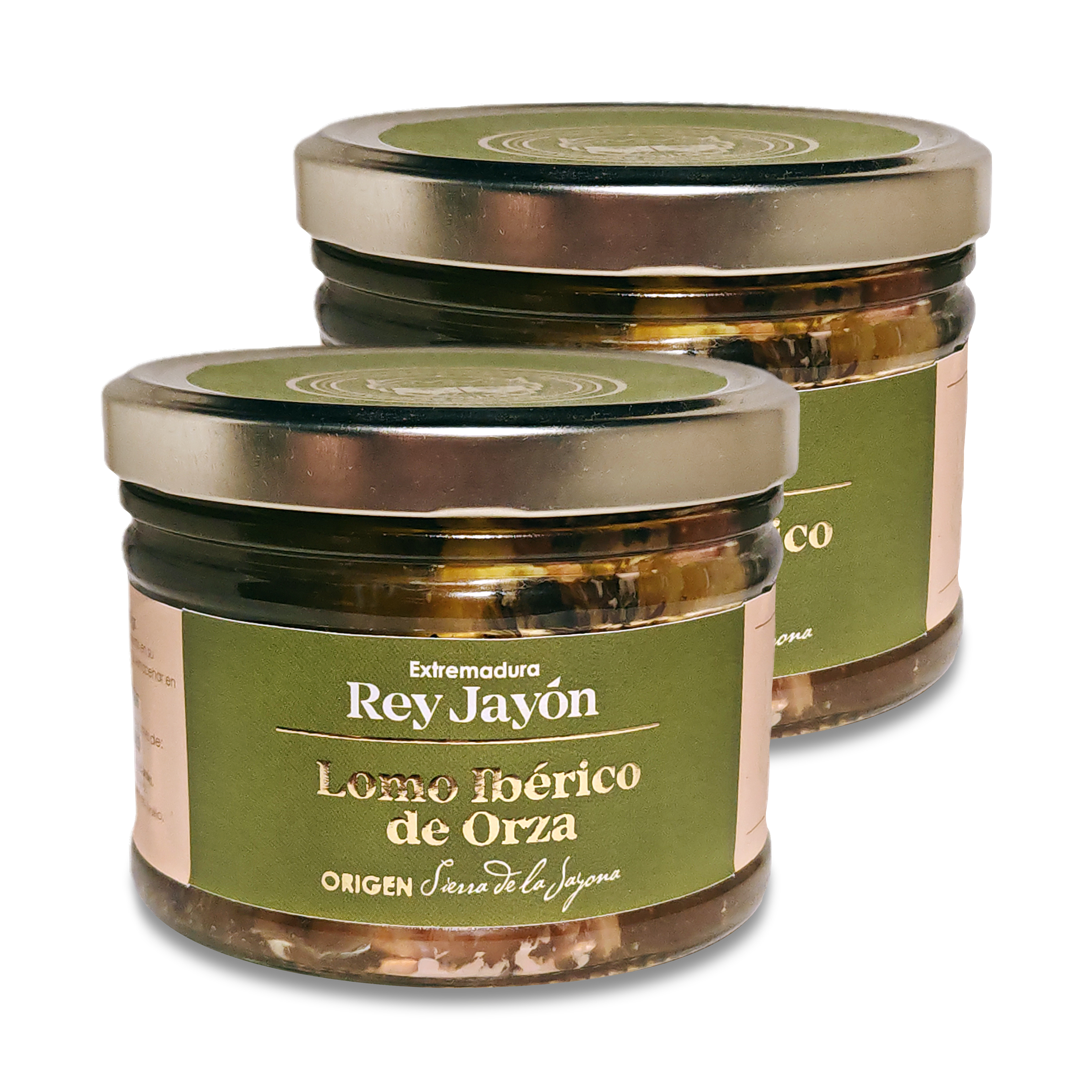 Lomo ibérico de orza de Rey Jayón (Pack de 2 unidades de 400gr)