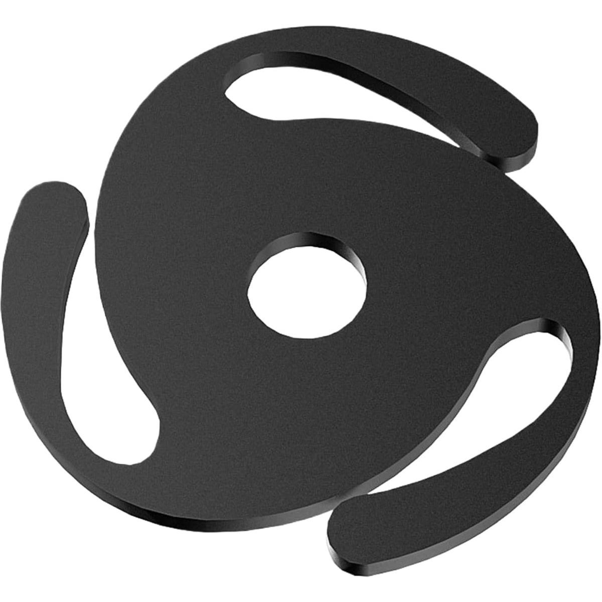 Estabilizador de discos - Adaptador de discos - Aluminio - Adaptador de discos de 45 RPM - Convertidor de aluminio resistente - Apto para discos de vinilo - Accesorio de tocadiscos de alta precisión - Ideal para una escucha estable y una reproducción flui