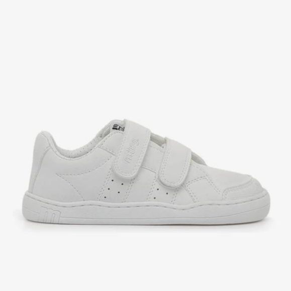 Zapatilla Deportiva Infantil Mustang Free 49038 blanco con Puntera Ancha y Zero Drop