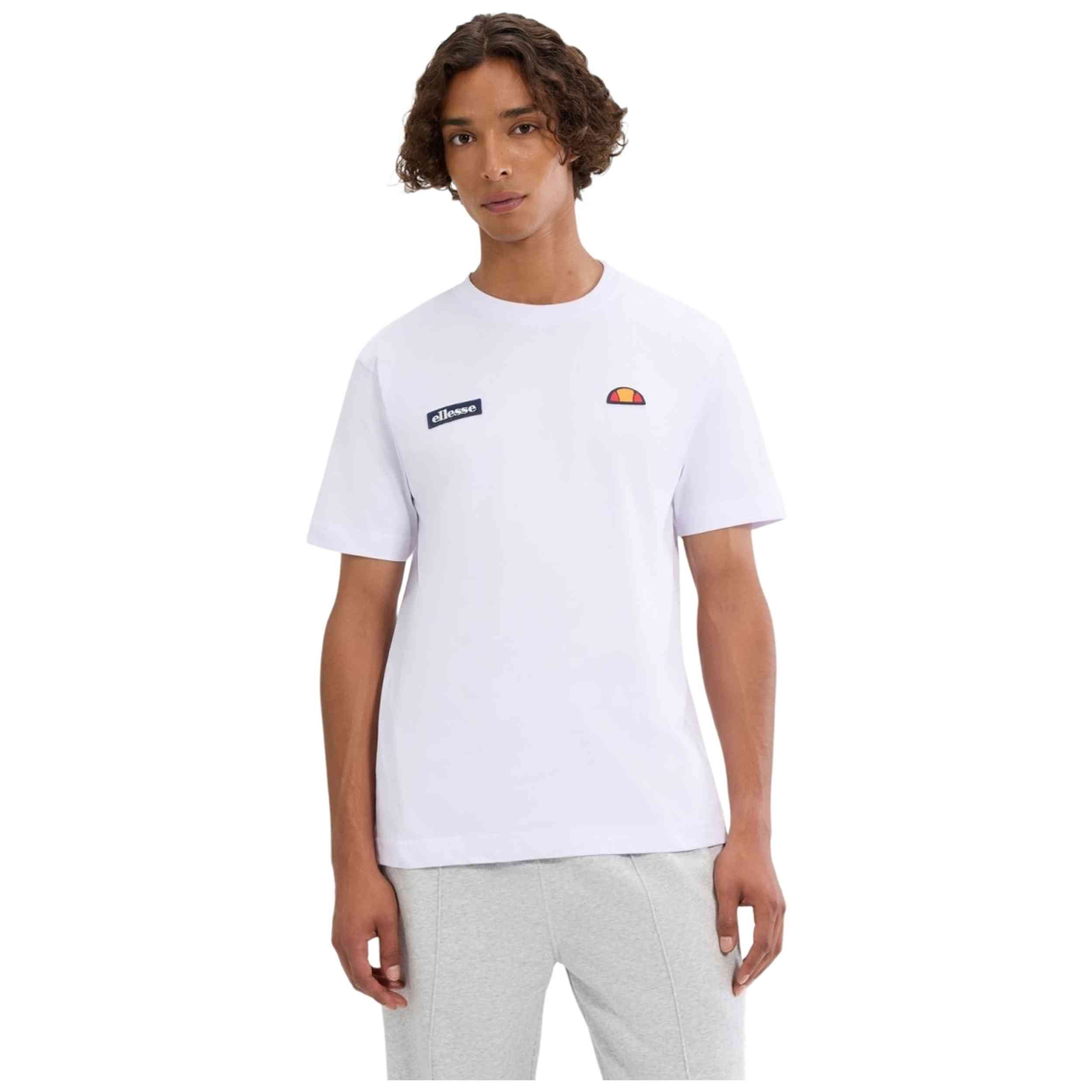 Camiseta De Manga Corta Ellesse modelo SHB13915-908 para Hombre en color Blanco