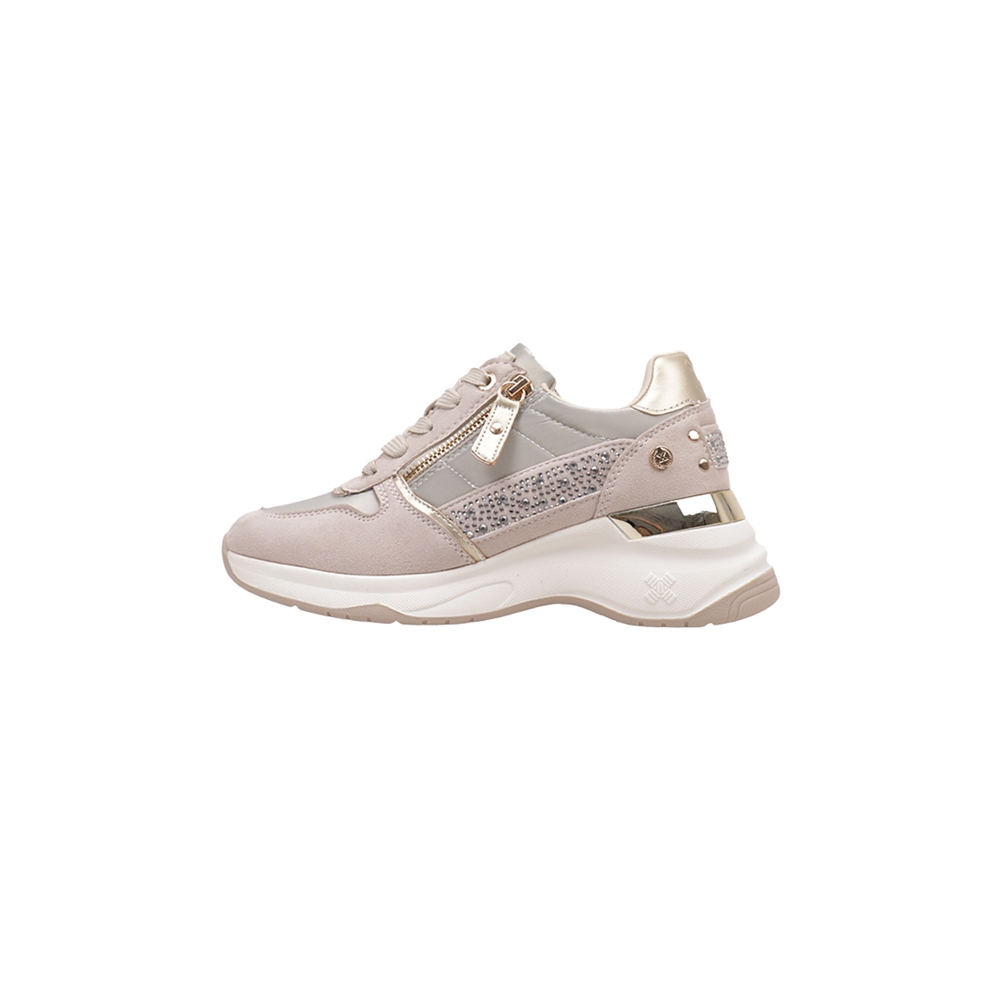 Xti 143065 Deportivas Con Cuña Mujer Beige