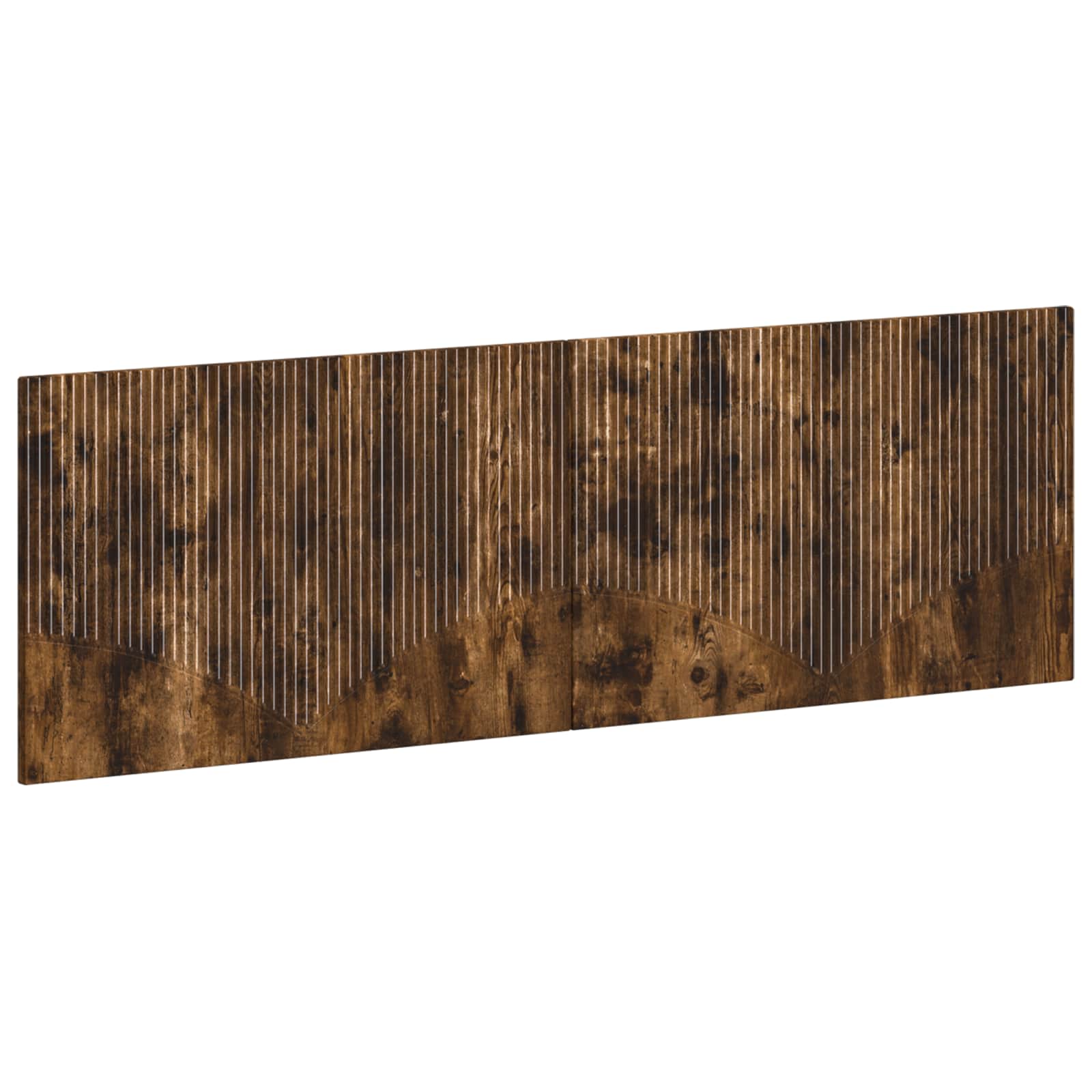 vidaXL Cabecero montada en la pared HOORN Madera de ingeniería 160 x 3 x 50 cm Multicolor