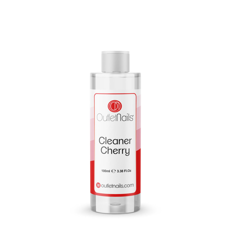Cleaner para Gel 100ml - Aroma Cherry para uñas esculpidas - Outlet Nails