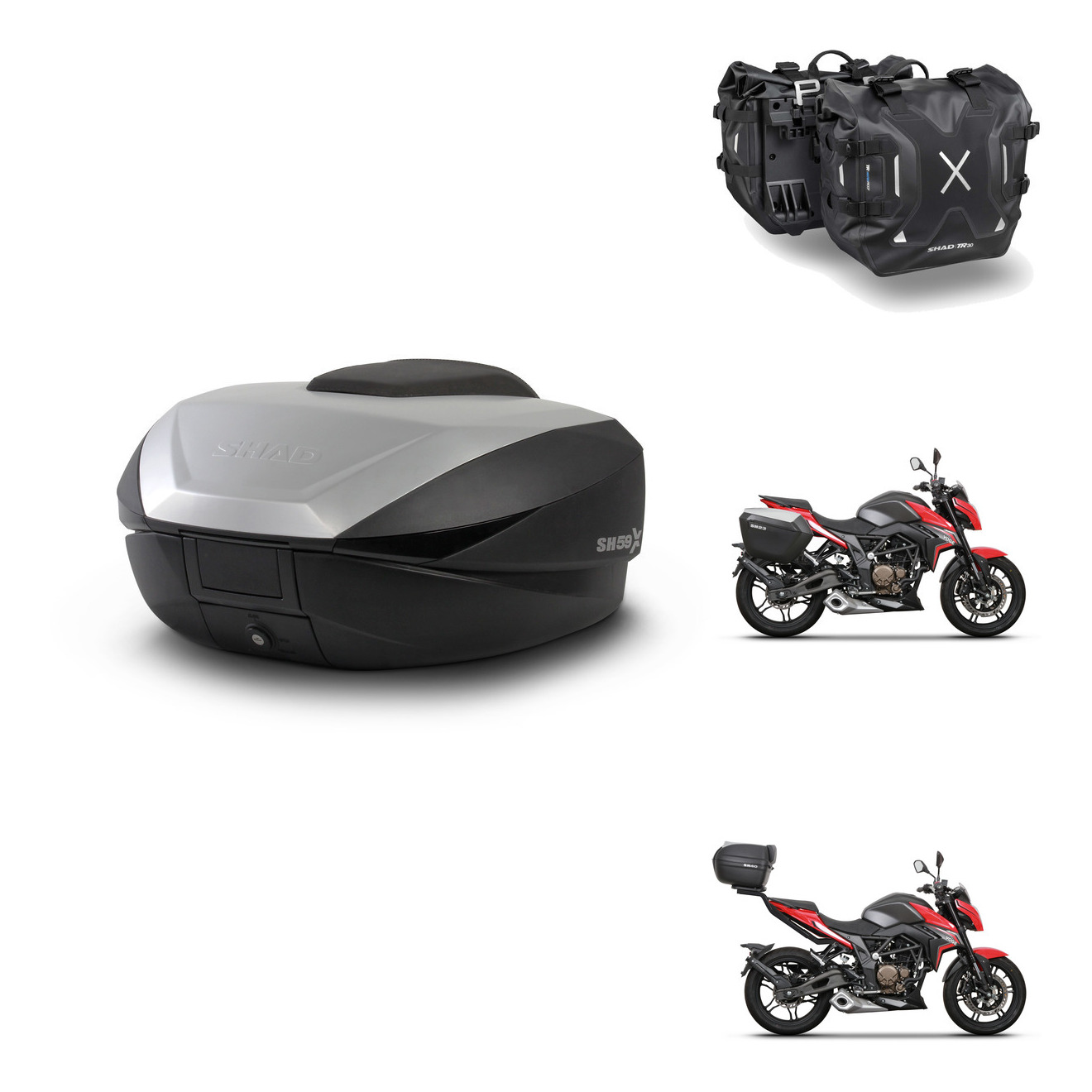 Alforjas Tr30 + Herraje Baul + Herraje 3 KIT-575965