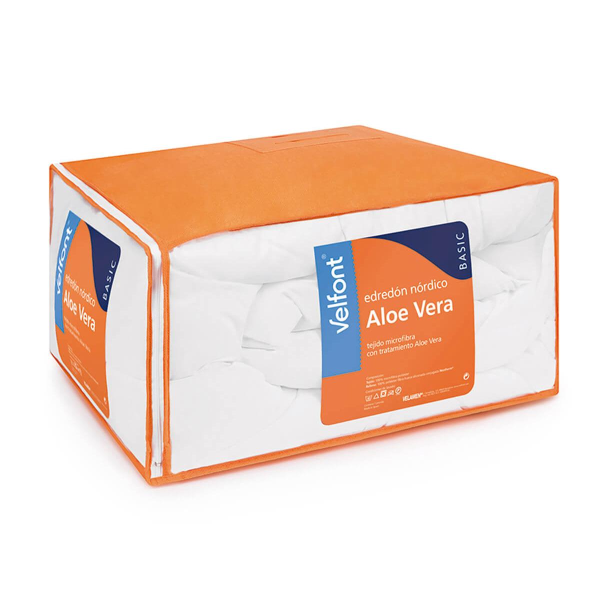 Relleno Nórdico Velfont Aloe Vera, Suavidad y Confort para Otoño y Primavera