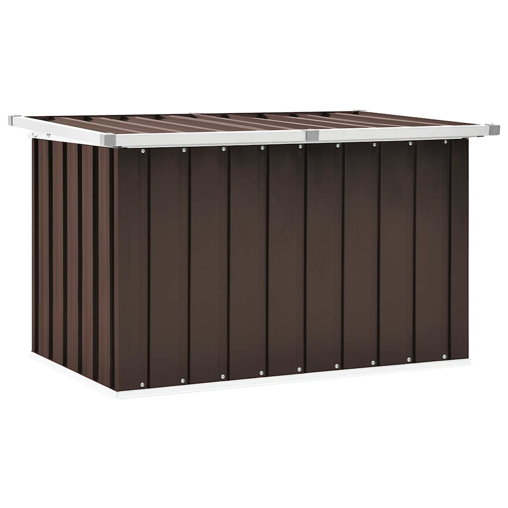 vidaXL Caja de almacenaje para jardín 109x67x65 cm en color Marrón/Verde/Antracita y más