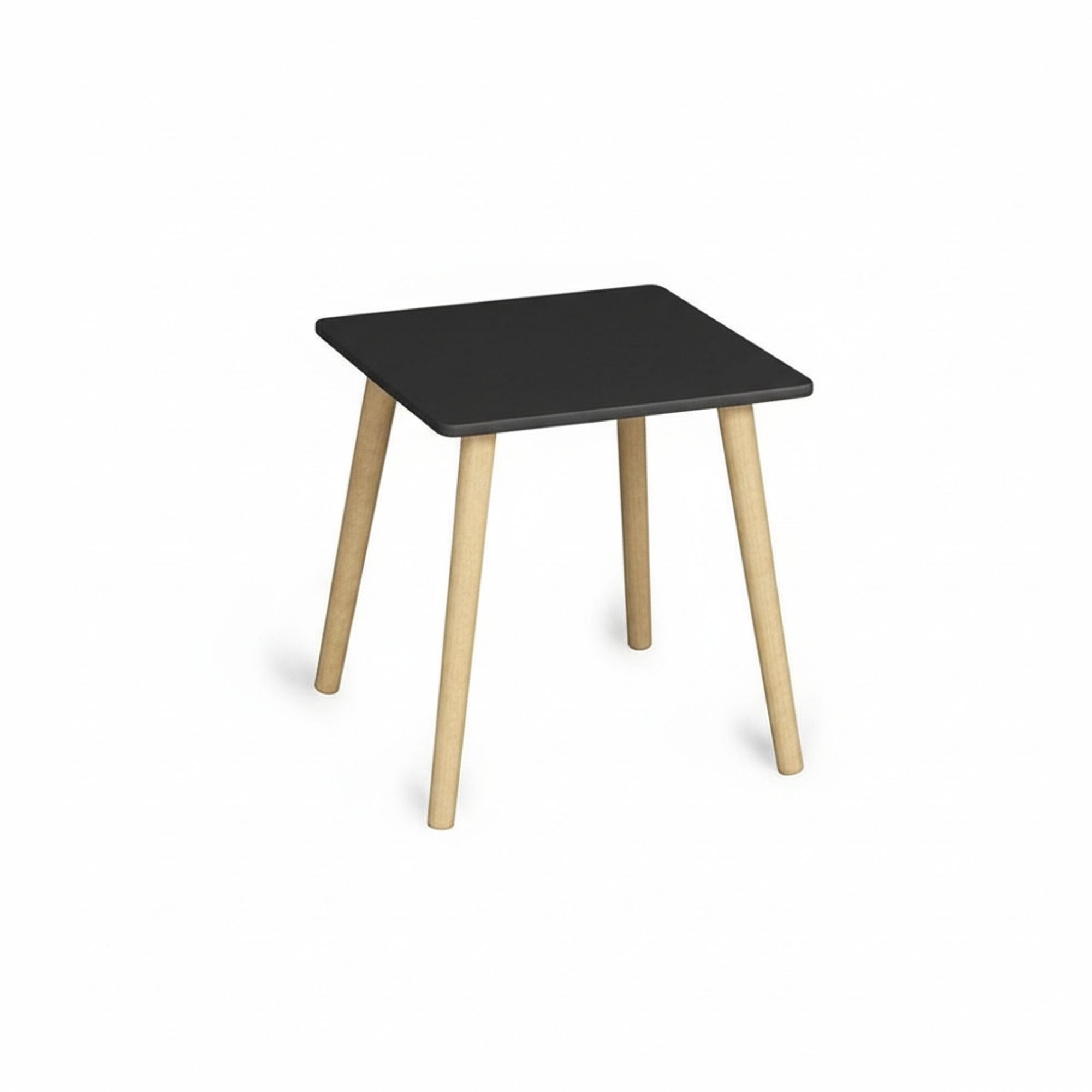 MOBLEKIT | Mesas Auxiliares de Madera y Metal para Salón o Dormitorio, Mesitas Modernas Funcionales con Diferentes Formas y Alturas, Opciones Fijas o Plegables para Hogar