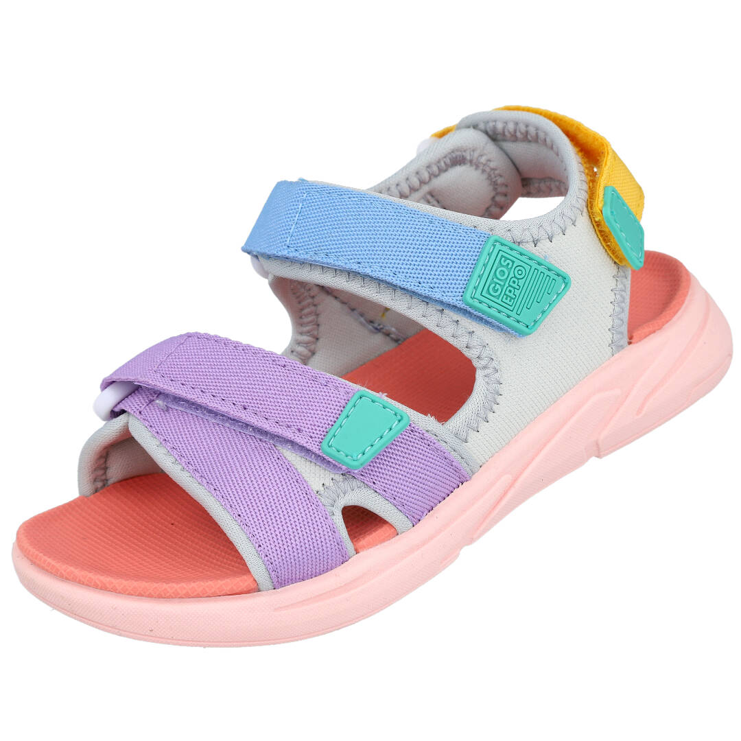 Shoes Sandalias marca Gioseppo para niña en color naranja
