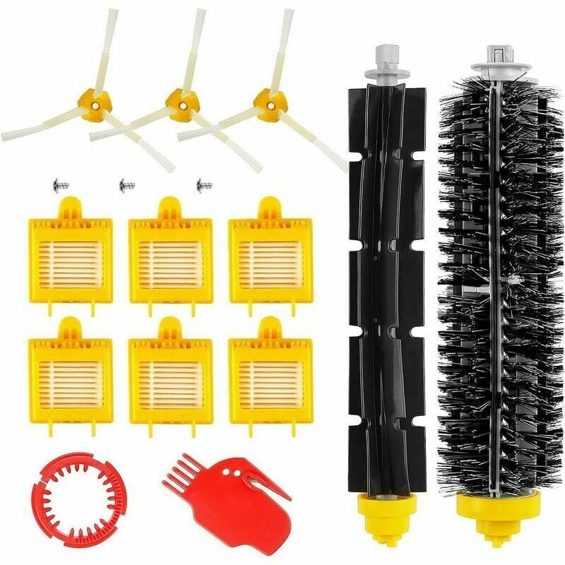 CA Kit de 13 piezas de repuesto para Roomba serie 700 (700, 760, 770, 780 790) - Kit de accesorios (cepillos laterales, filtros, cepillos, etc.) para robot aspirador.