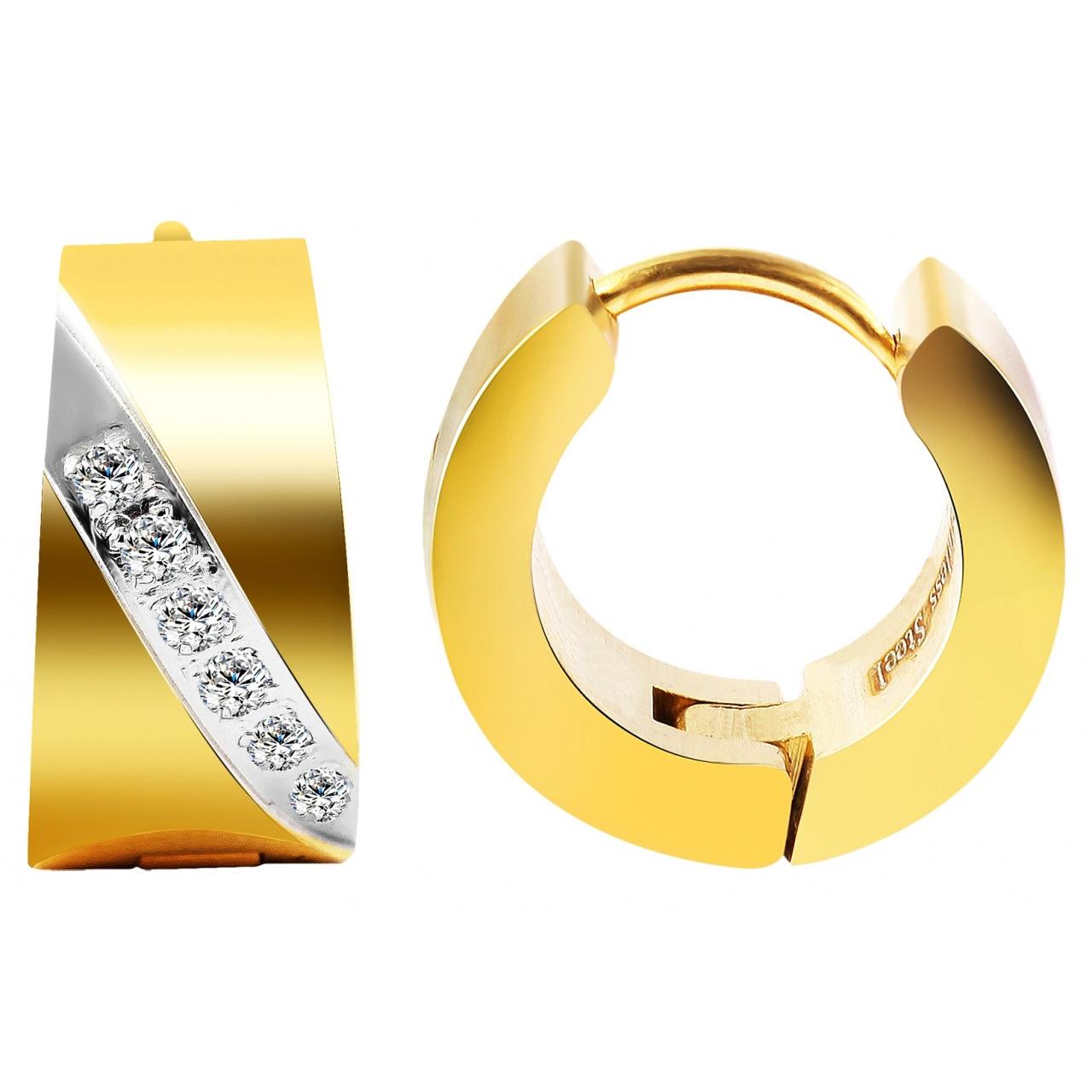 Akzent® Pendientes de Argola em Aço Inoxidável - 0145
