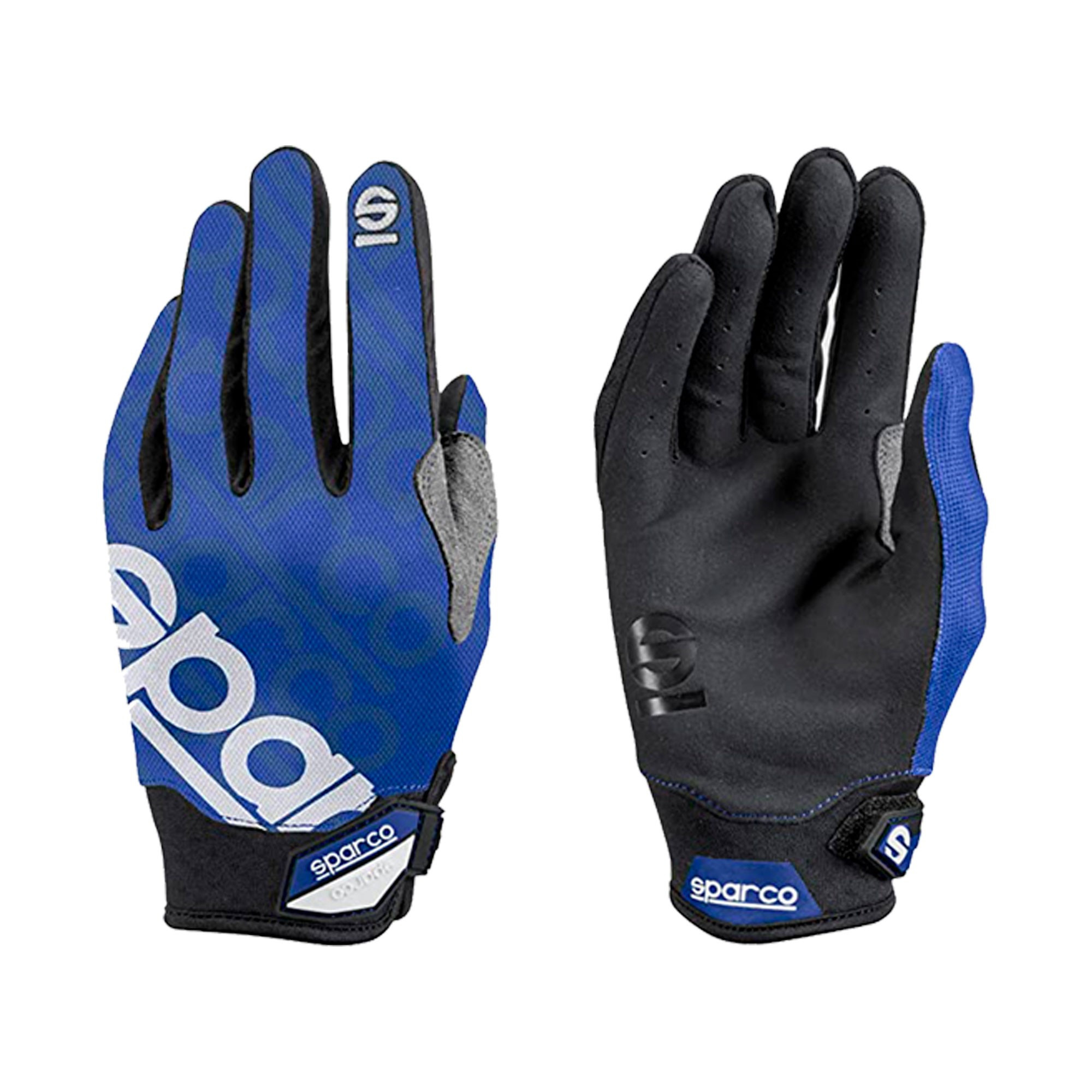 GUANTES SPARCO MECA 3 TALLA L AZUL