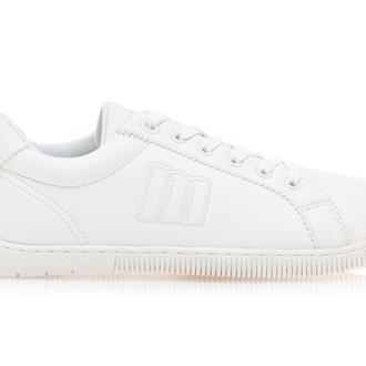 Zapatillas niño Mustang free barefoot color Murri balanco con cierre de cordones calzado respetuoso para juniors y con plantilla de trasición para los que no estan acostumbrados al calzado barefoot de piel sintetica con certificado vegano