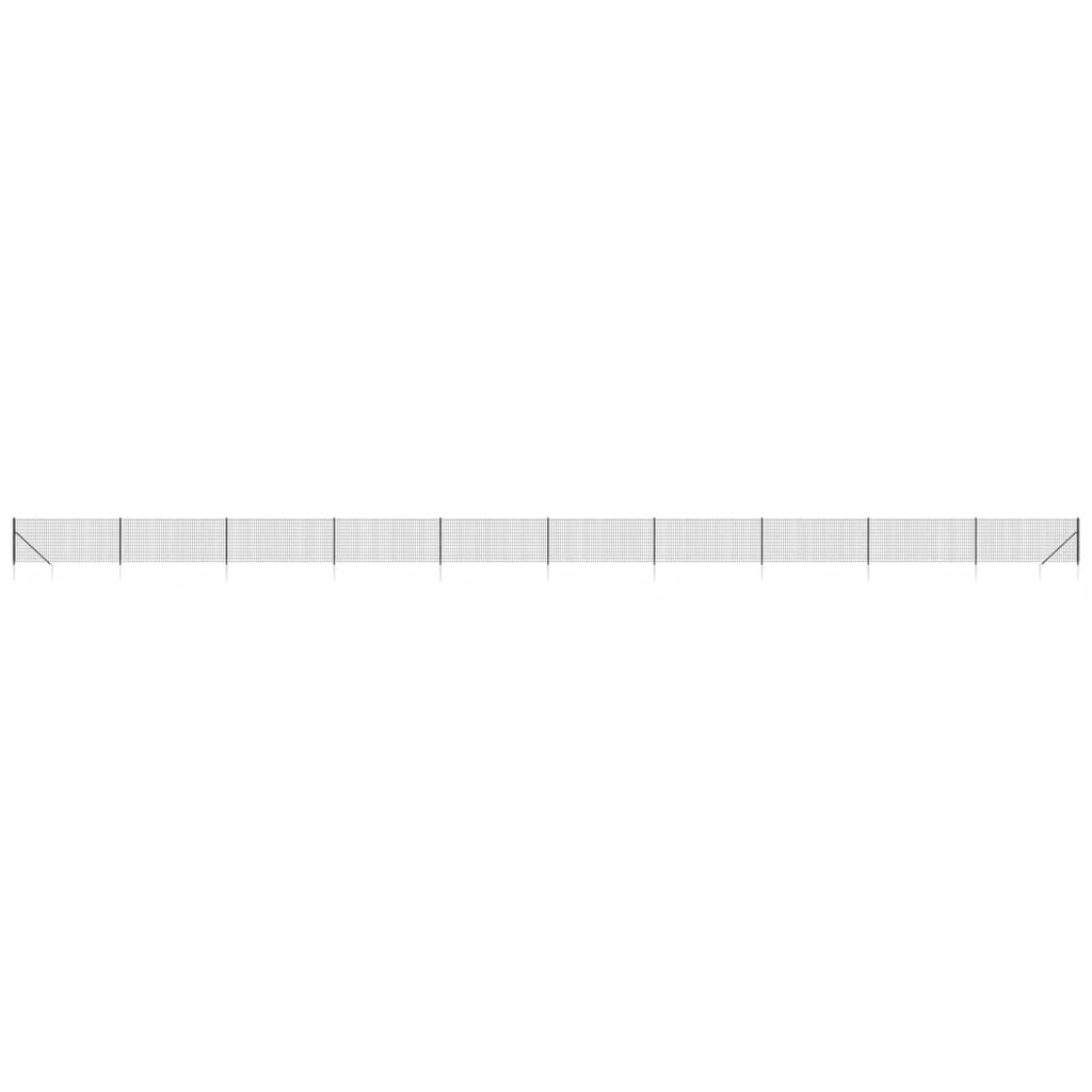 Cerca de Alambre Vidaxl Pinchos Anclaje 1,1x25m - Color Verde