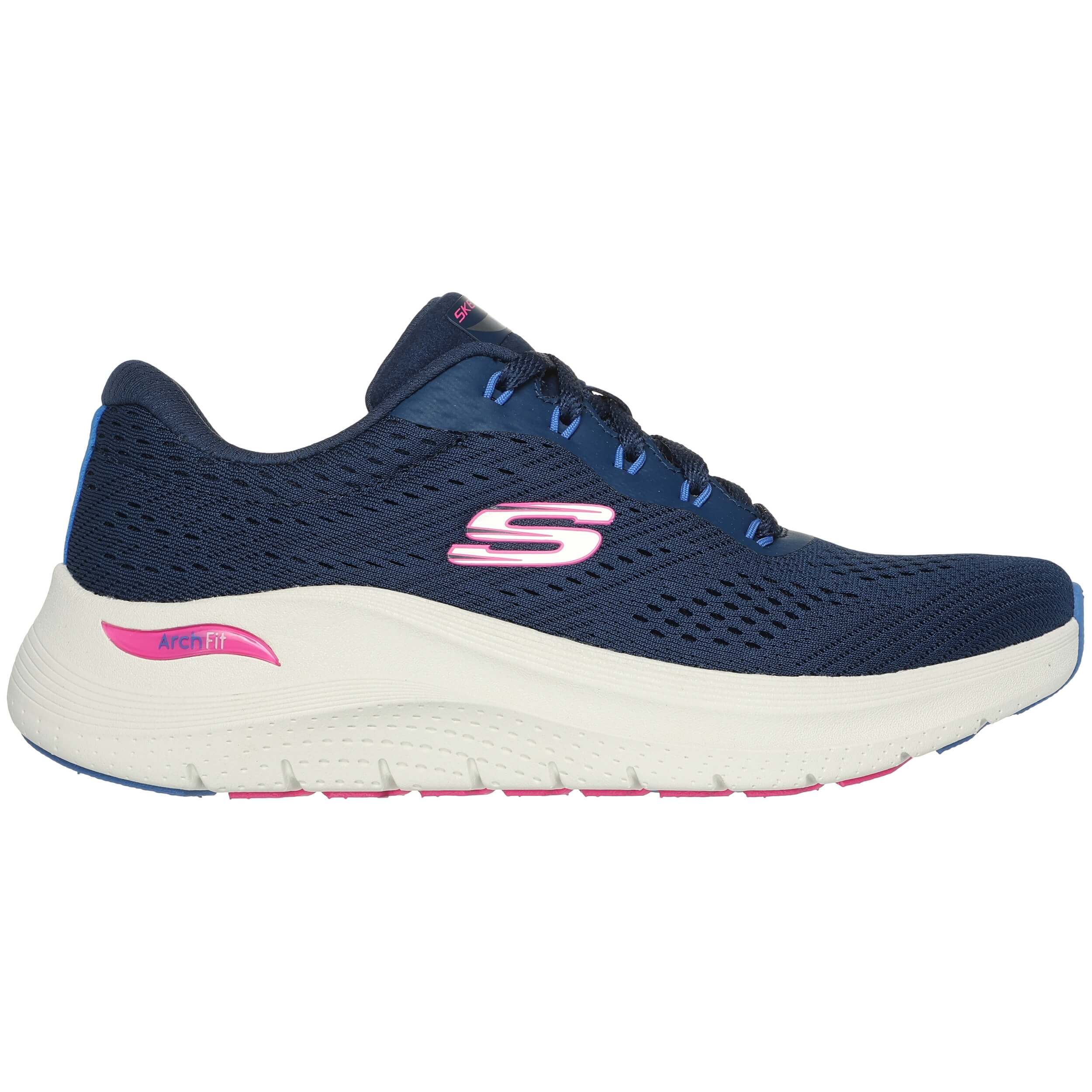 Calzado Sportswear marca Skechers modelo 150051-Nvmt para mujer en color azul