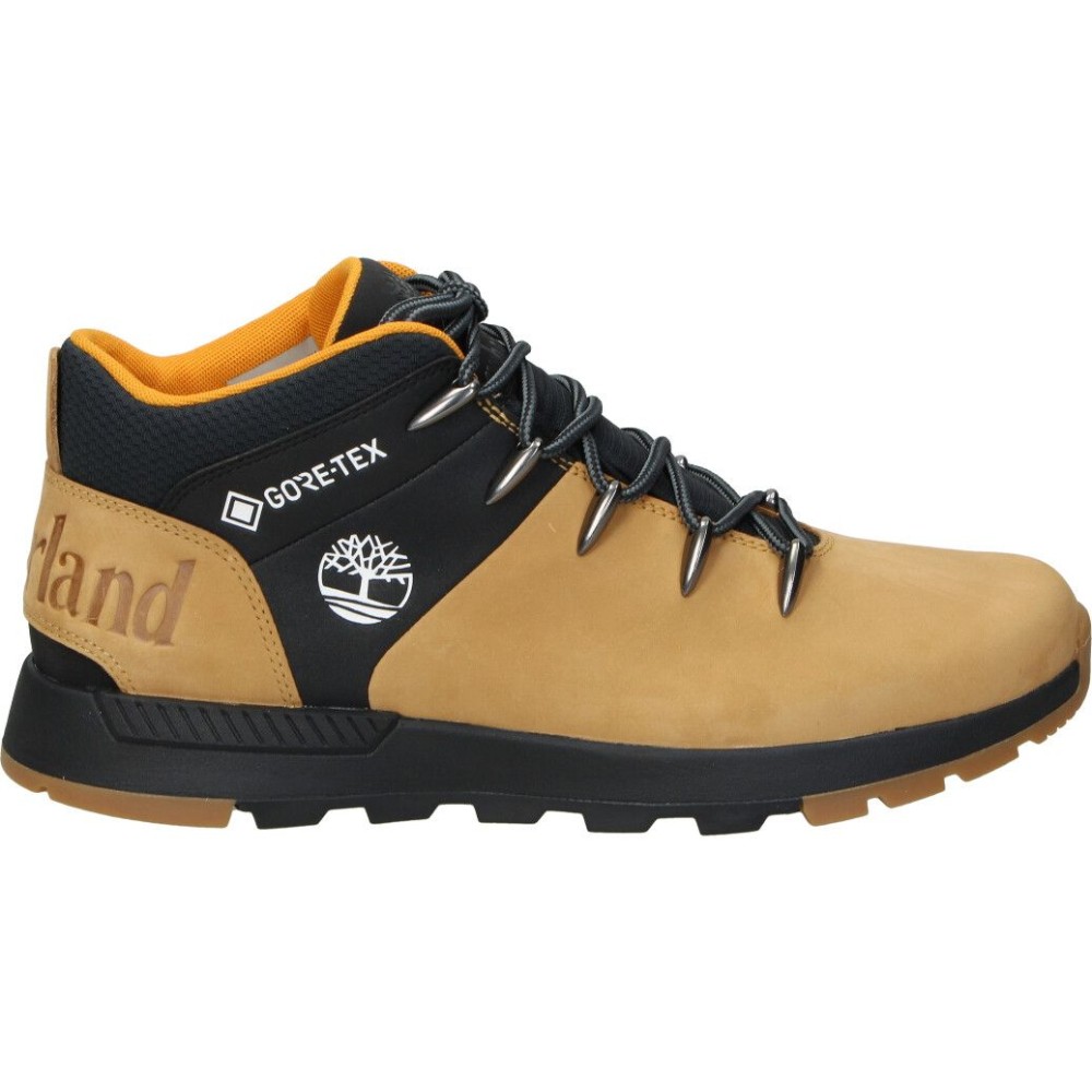 TIMBERLAND | Botas Impermeables Timberland Sprint Trekker para Hombre – Botas de Invierno en Color Mostaza – Botas con Cordones – Gore Tex – Resistentes al Agua – Trekking – Modelo TB0A2QZE2311