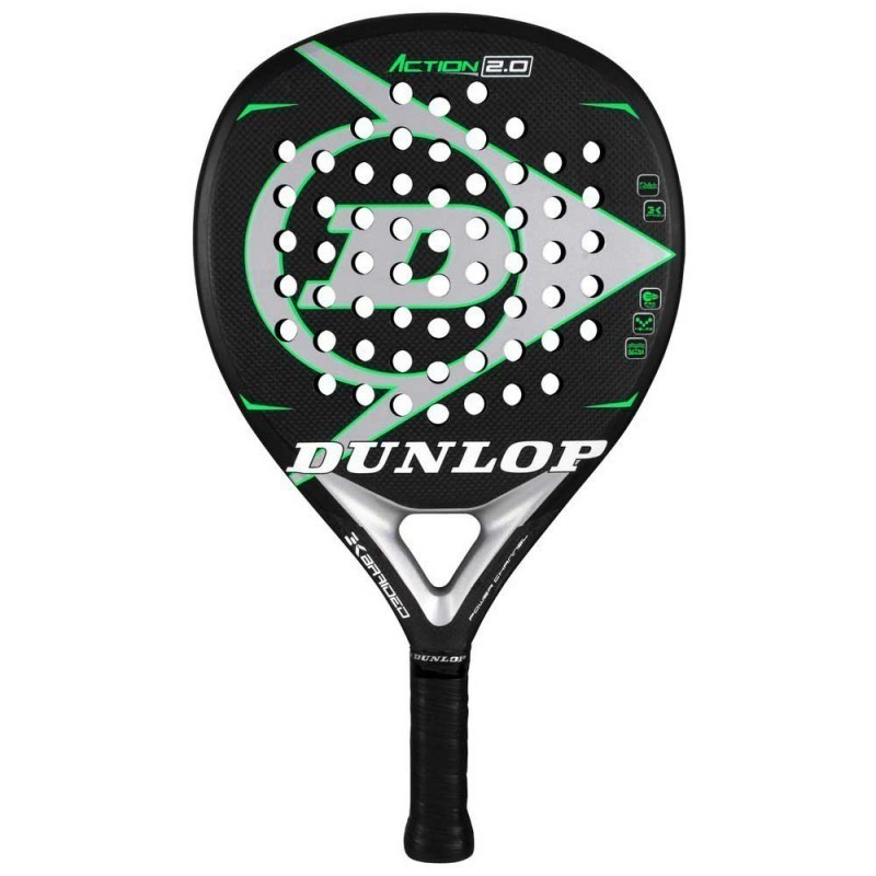 Pala de Pádel Dunlop action 2,0 silver